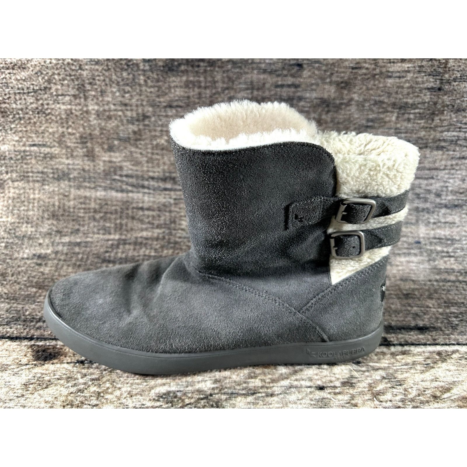 Koolaburra Koolaburra UGG Koola Gray Suede Wmns Boots US Size 9 1096413 Size US 9 / IT 39 - 5 Thumbnail