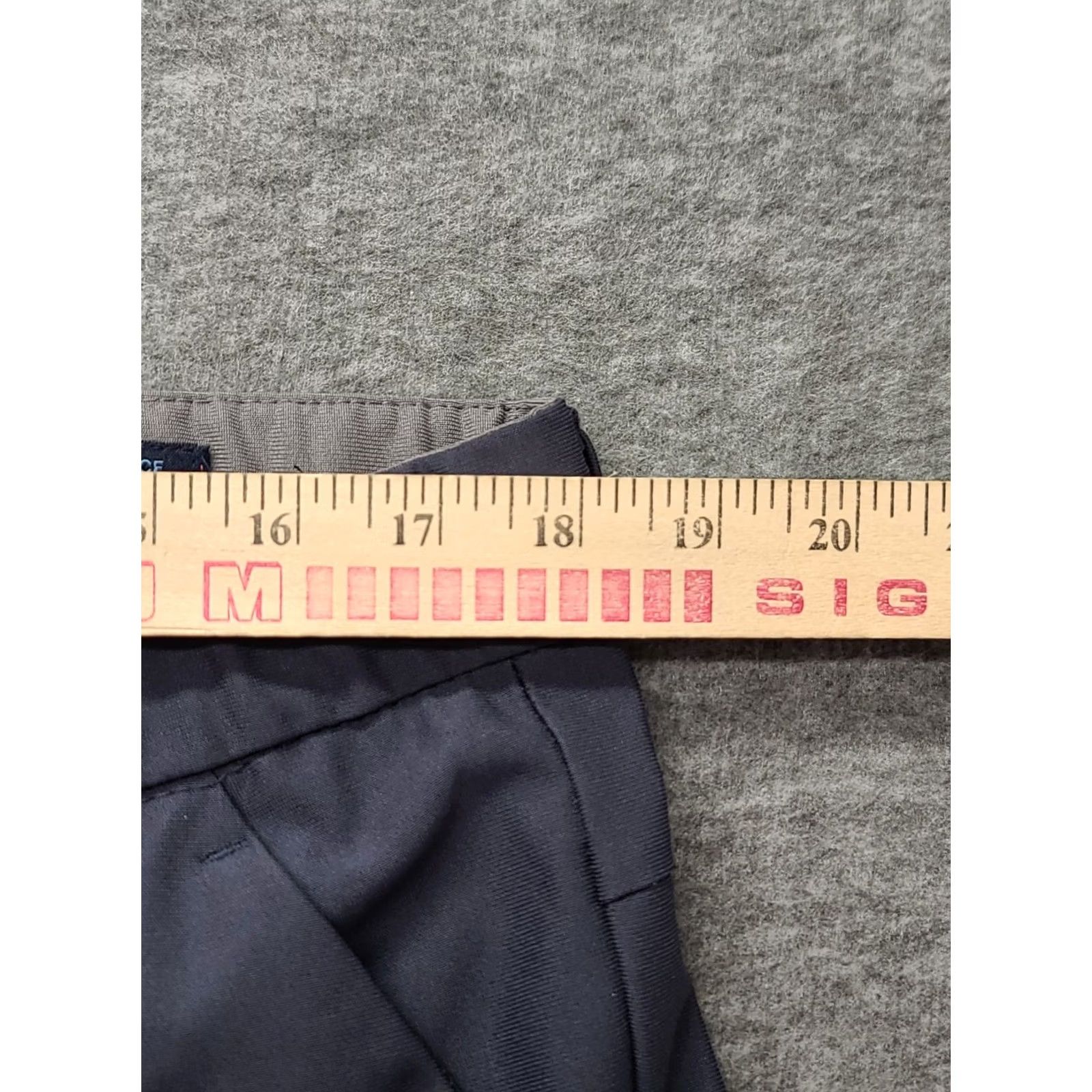 Vintage Tailor Vintage Pants Mens 36x30 Chino Slim Straight Leg Stretch Beige Cotton Nylon Spandex Size US 36 / EU 52 - 4 Thumbnail