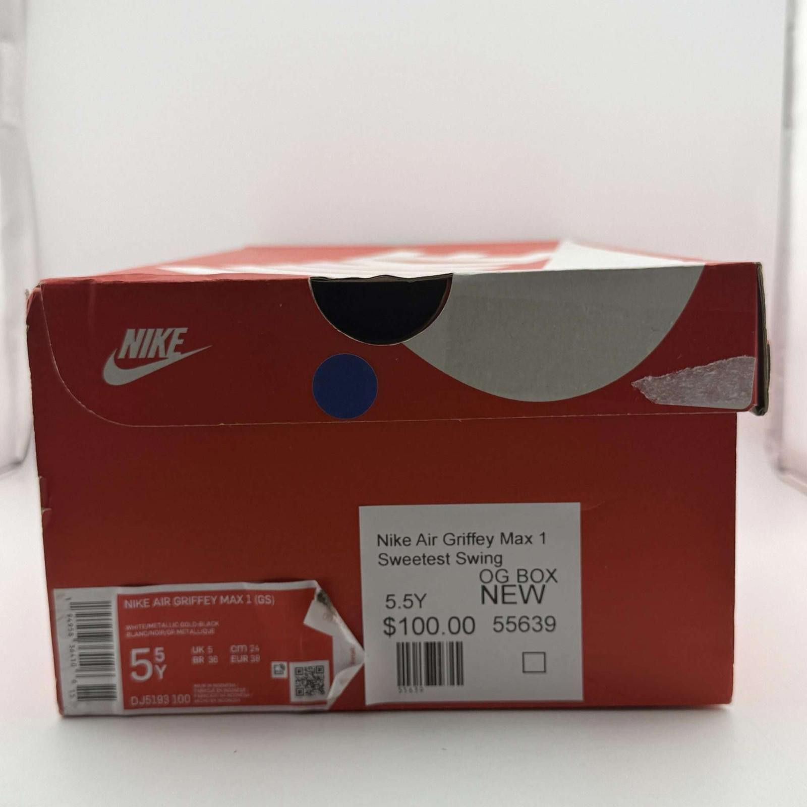 Nike Nike Air Griffey Max 1 Sweetest Swing 5.5Y New with Box Size US 5.5 / EU 38 - 7 Thumbnail