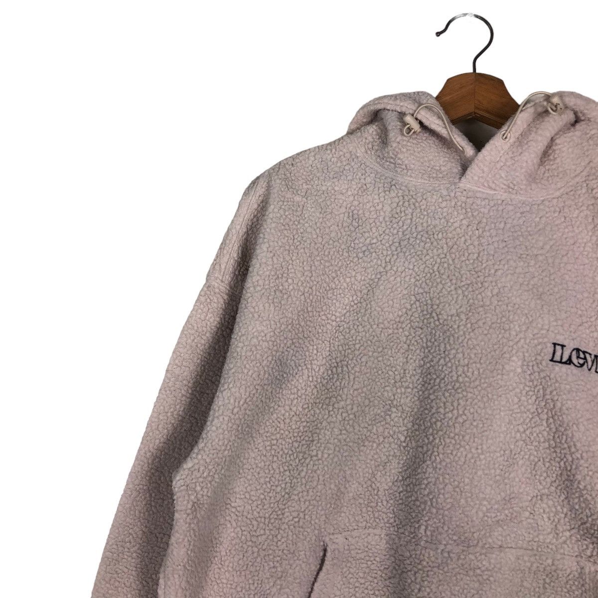 Japanese Brand 🔥HOODIE ANORAK PULL OVER LEVI’S BIG LOGO SPELL OUT Size US M / EU 48-50 / 2 - 7 Thumbnail