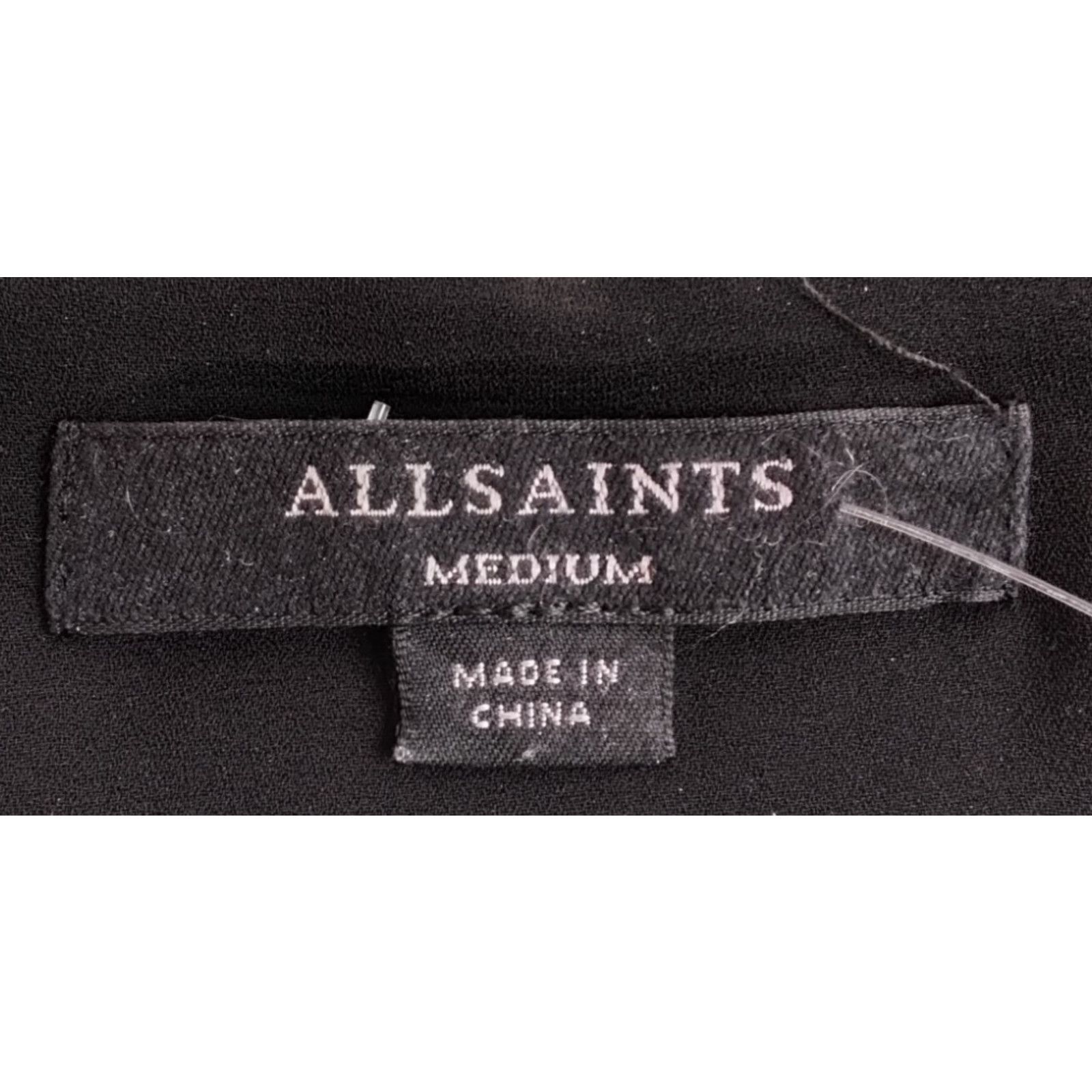 Allsaints All Saints Wrap Dress Women's M Black/Floral Flowy Jade Eden Size M / US 6-8 / IT 42-44 - 14 Thumbnail