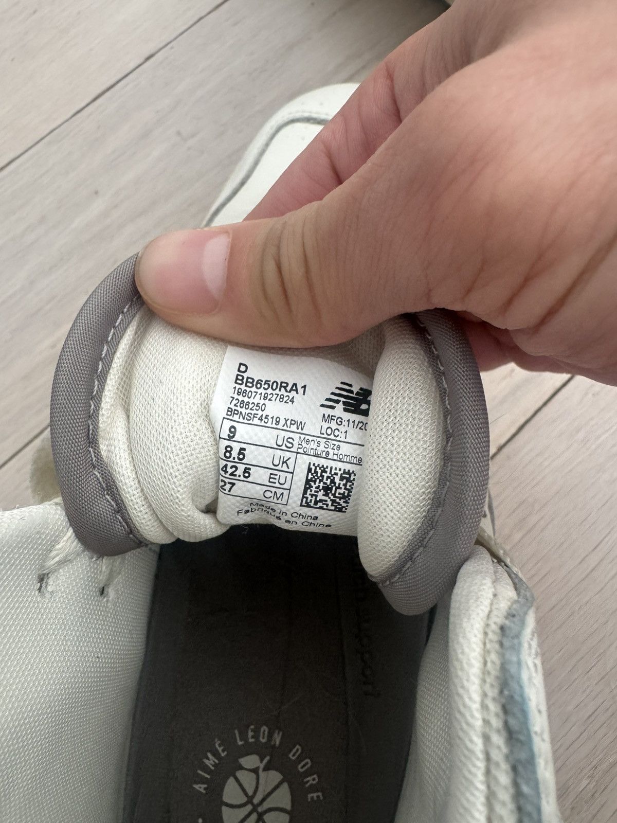 Aime Leon Dore × New Balance ALD NB 650R Grey Size US 9 / EU 42 - 3 Thumbnail