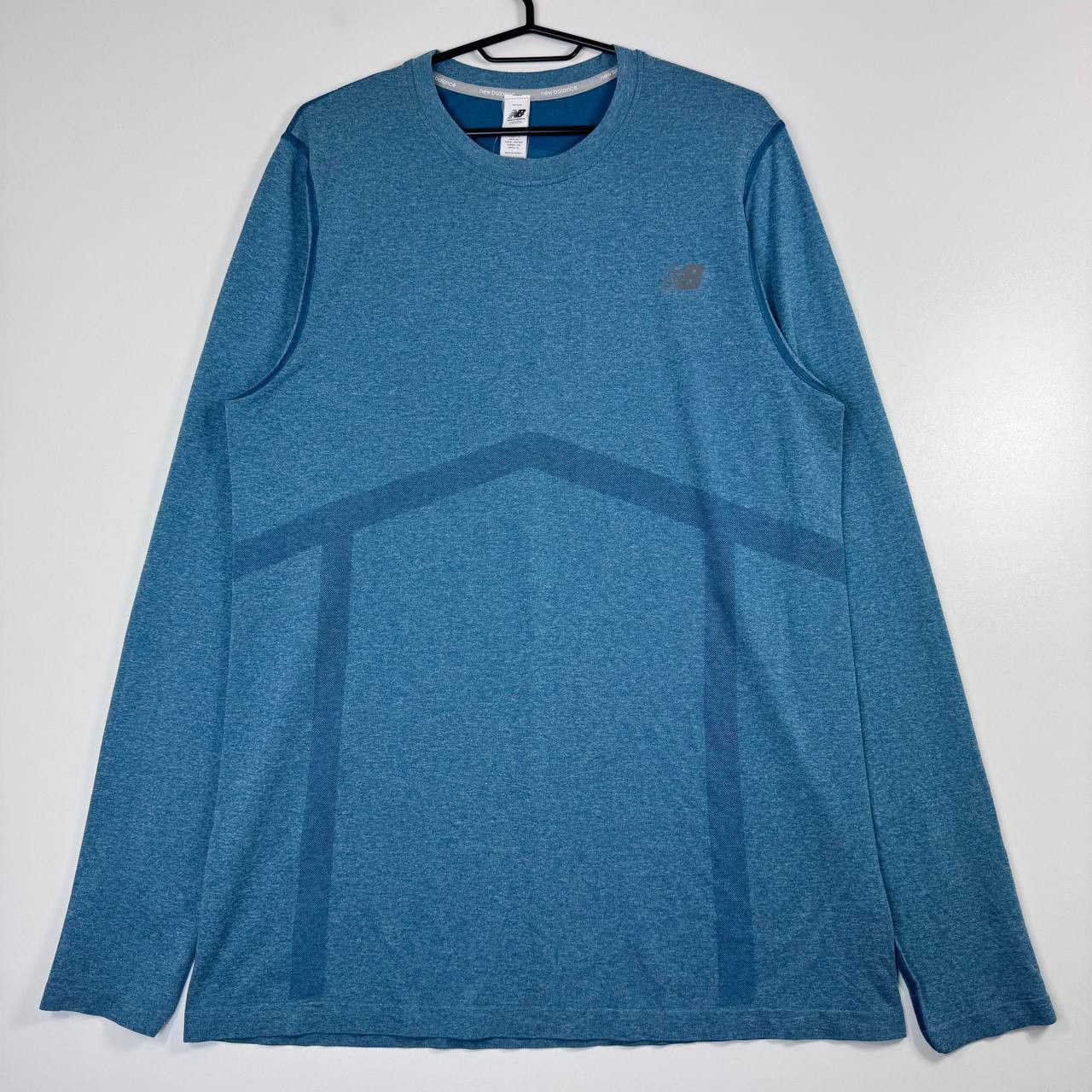 New Balance New Balance Long Sleeve Running Blue Athletic Mens Size L Size US L / EU 52-54 / 3 - 1 Thumbnail