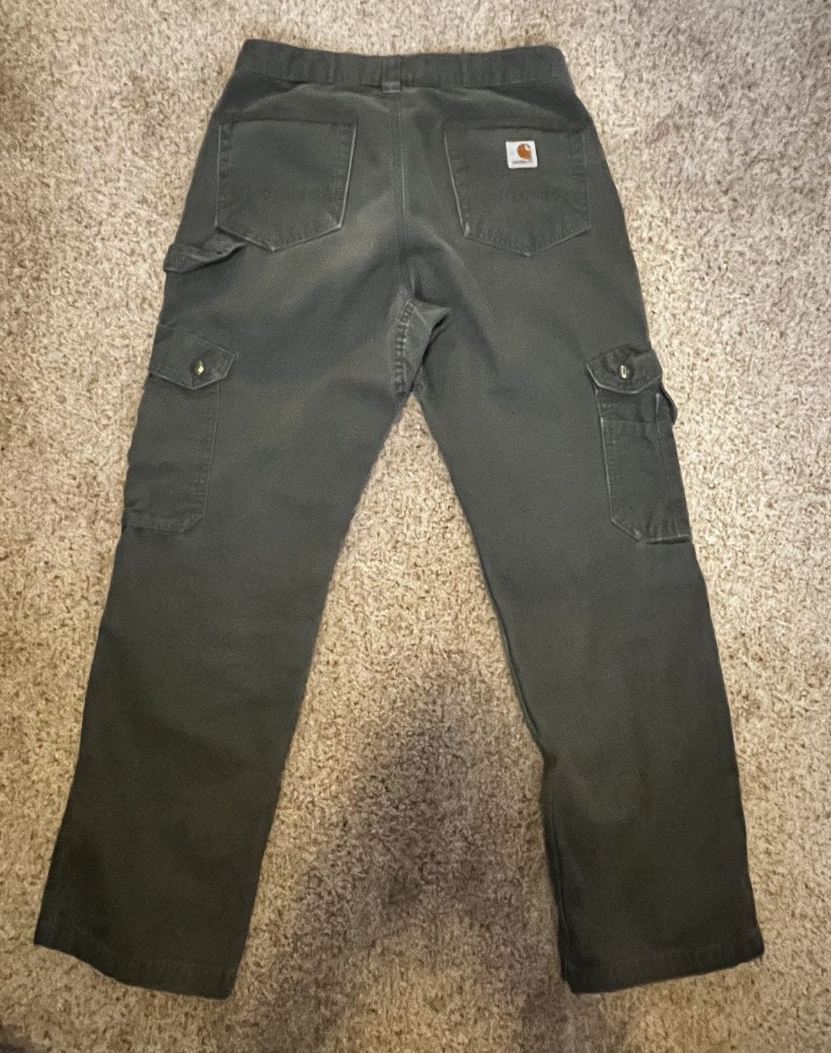 Carhartt Vintage Carhartt Forrest Green Dungarees Size US 30 / EU 46 - 2 Thumbnail