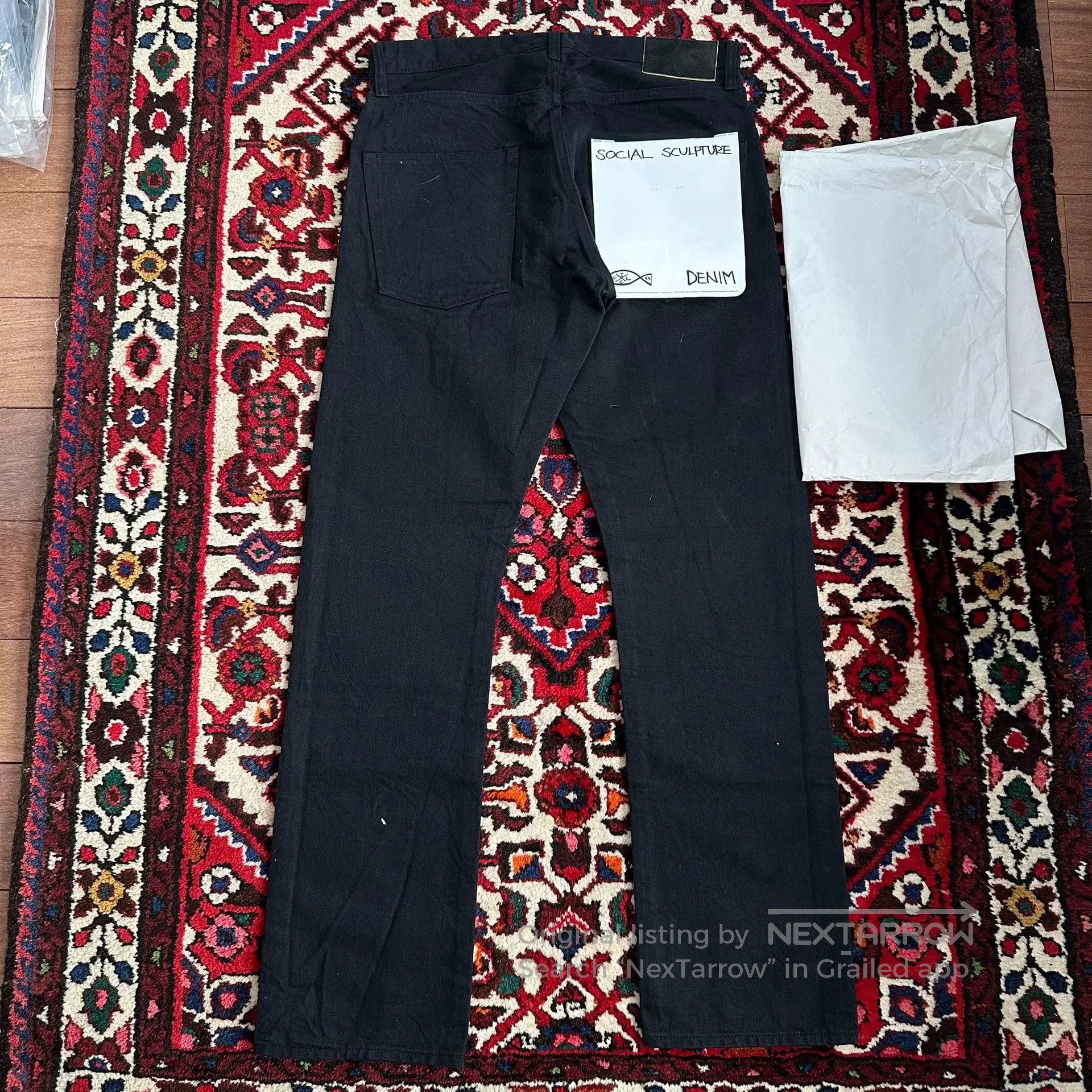 Visvim visvim black denim pants W32 L3. Size US 32 / EU 48 - 5 Thumbnail