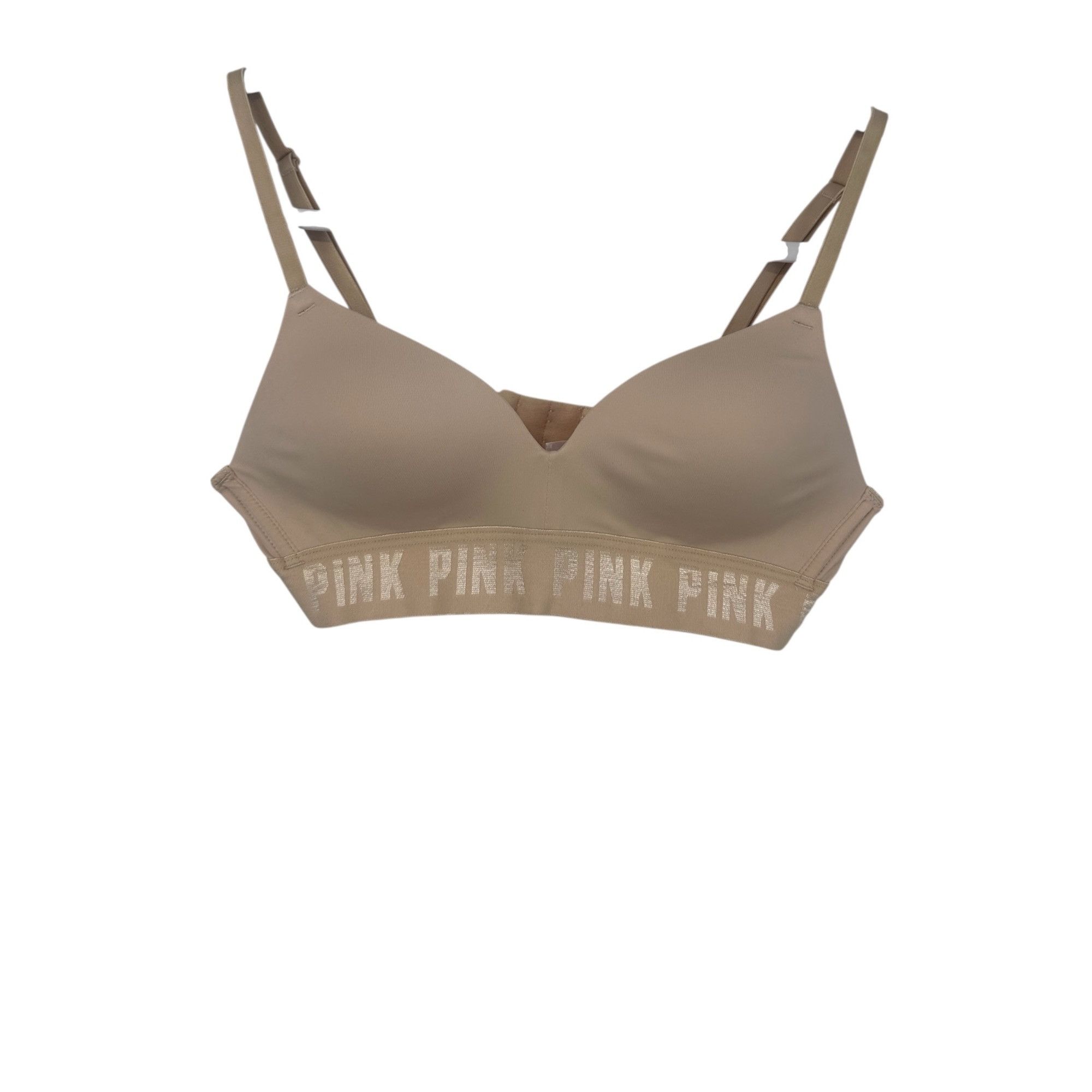 Victoria's Secret PINK VS Bra - Wireless Lightly Lined - 34A Nude Size ONE SIZE - 1 Thumbnail