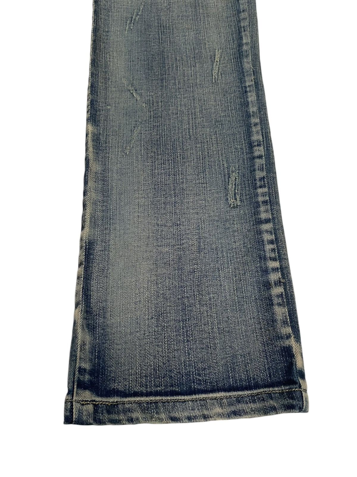 If Six Was Nine × PPFM Rare Design Vintage Japanese Brand PPFM UK Flags Jeans 1990s Size US 31 - 6 Thumbnail