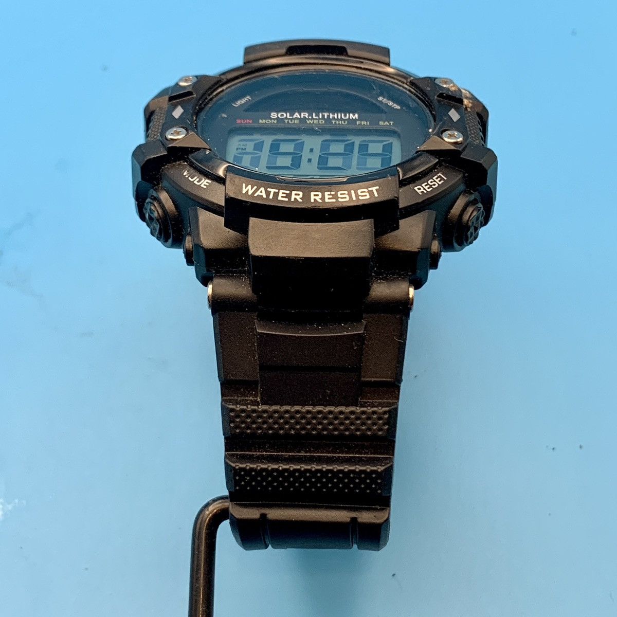 Other Men’s 82-102 Digital Wristwatch Working NOT SOLAR POWERED Size ONE SIZE - 11 Thumbnail