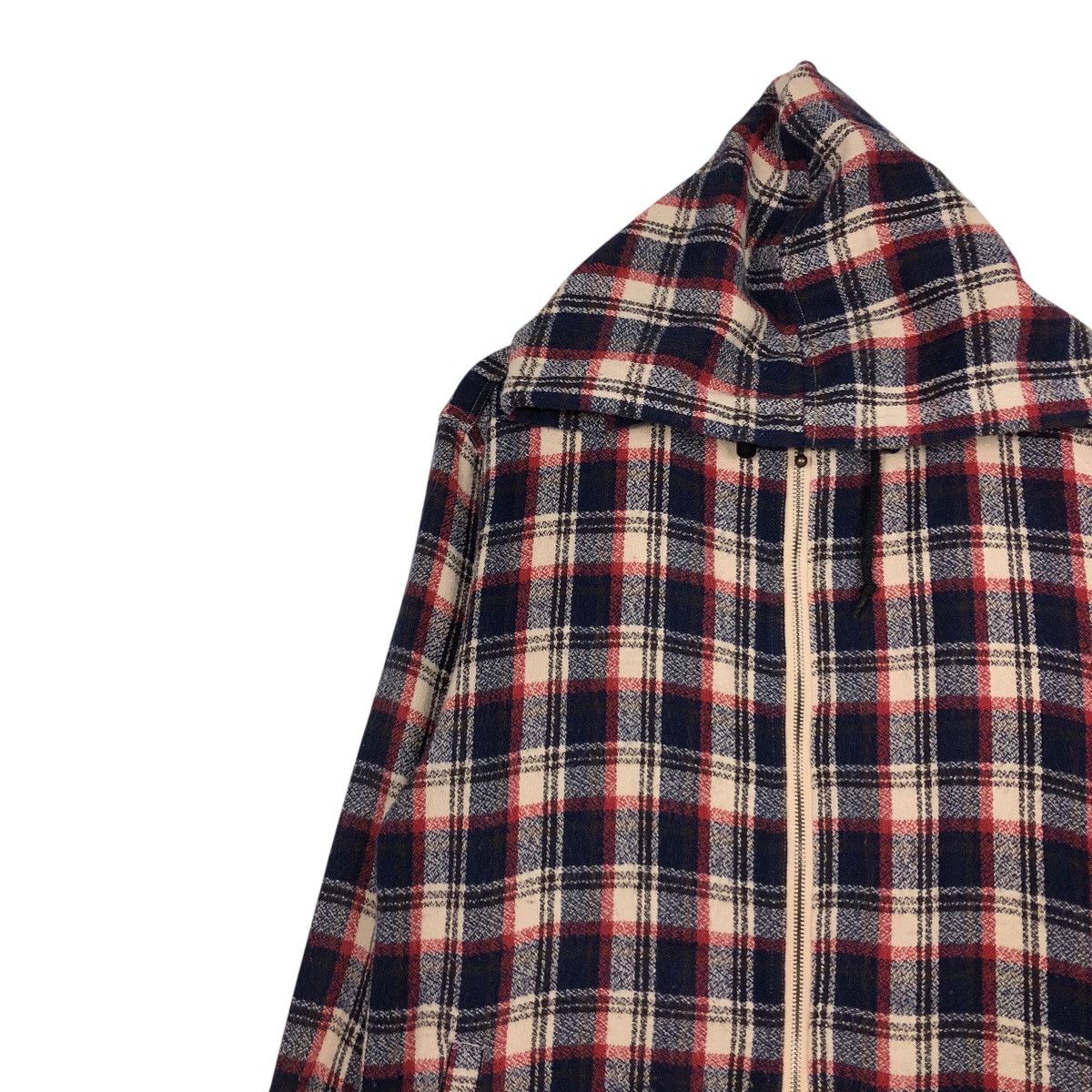 Japanese Brand 📌Vintage Zipper Biker Jacket Collins Tartan Issey Miyake Size US S / EU 44-46 / 1 - 9 Thumbnail