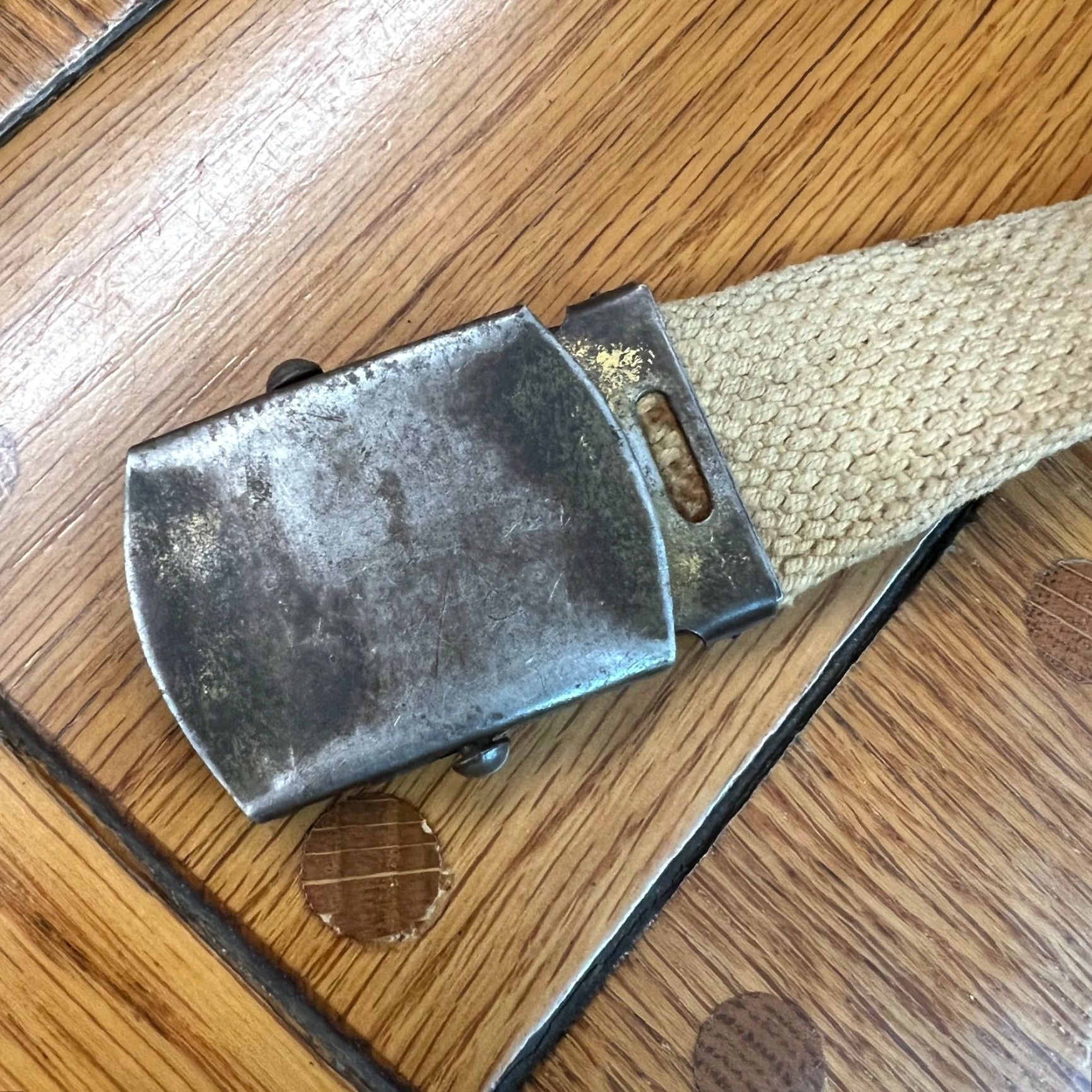 Vintage Mens Set Of 3 Collection Adjustable US Military Webbed Belt Size 34/31/45 Inch Size ONE SIZE - 7 Thumbnail