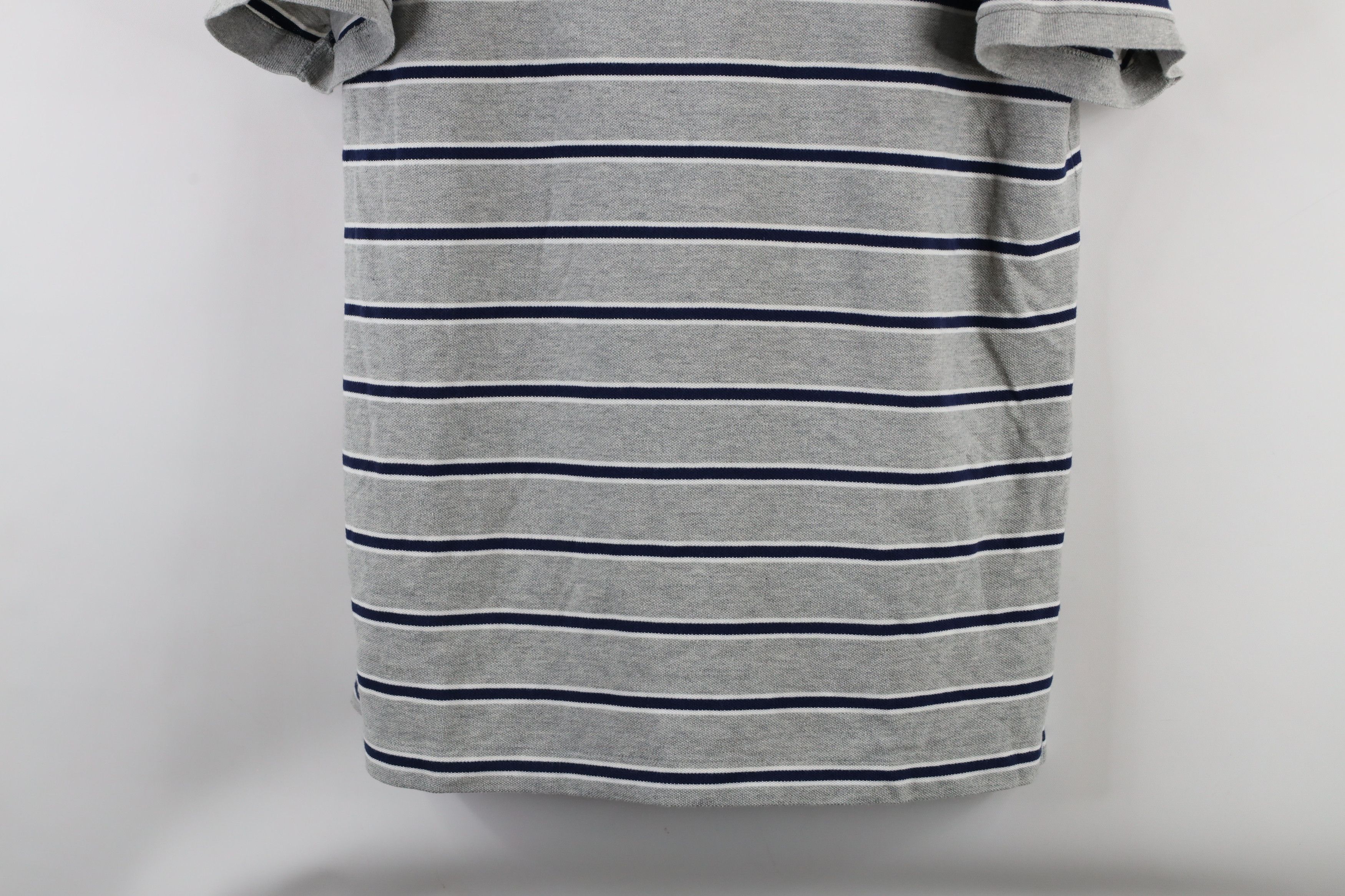 Ralph Lauren × Vintage Vintage 90s Ralph Lauren Flag Collared Golf Polo Shirt Gray Size US XL / EU 56 / 4 - 3 Thumbnail