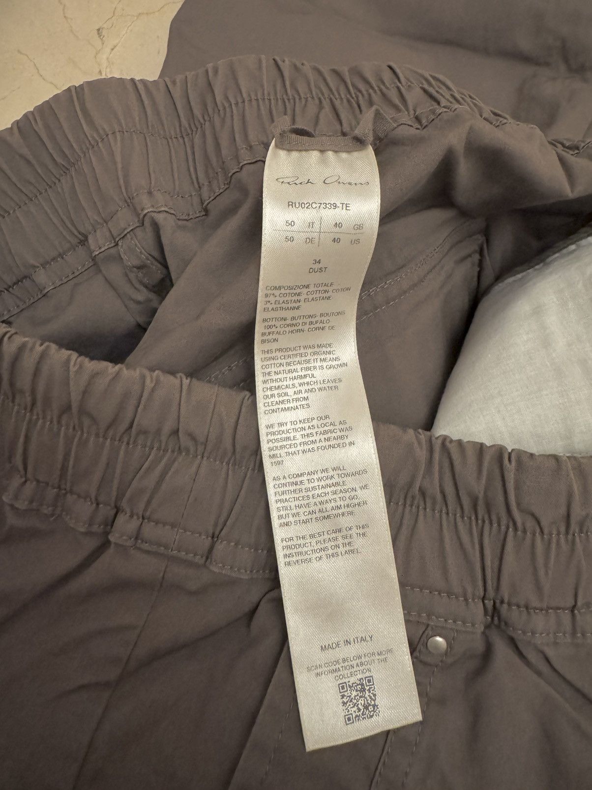 Rick Owens Rick Owens Bela Cargo Pants Size US 34 / EU 50 - 3 Thumbnail