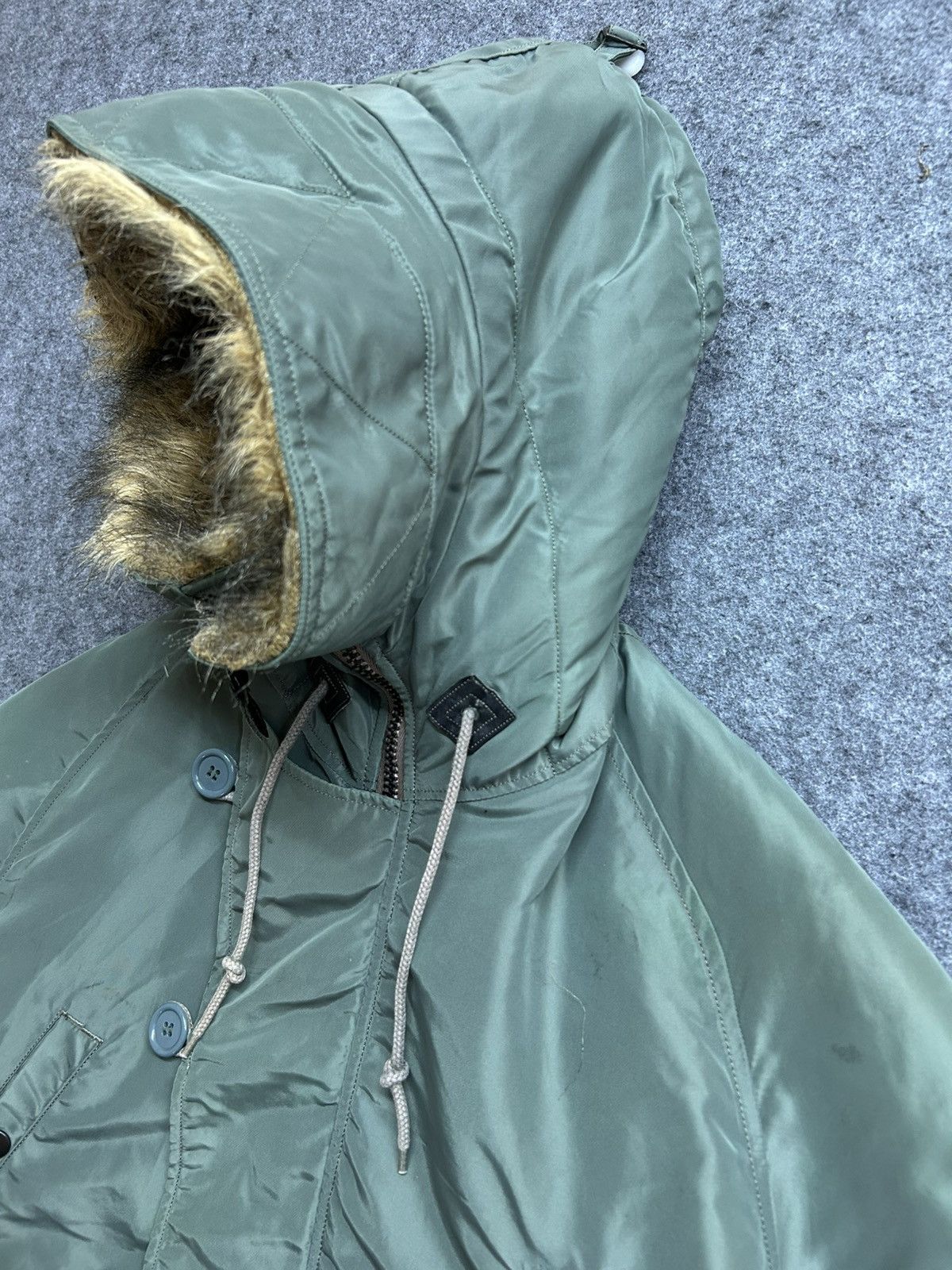 Buzz Rickson's JACKET. AIR CREW MAN'S ATTACHED HOOD TYPE N-30 Size US M / EU 48-50 / 2 - 7 Thumbnail