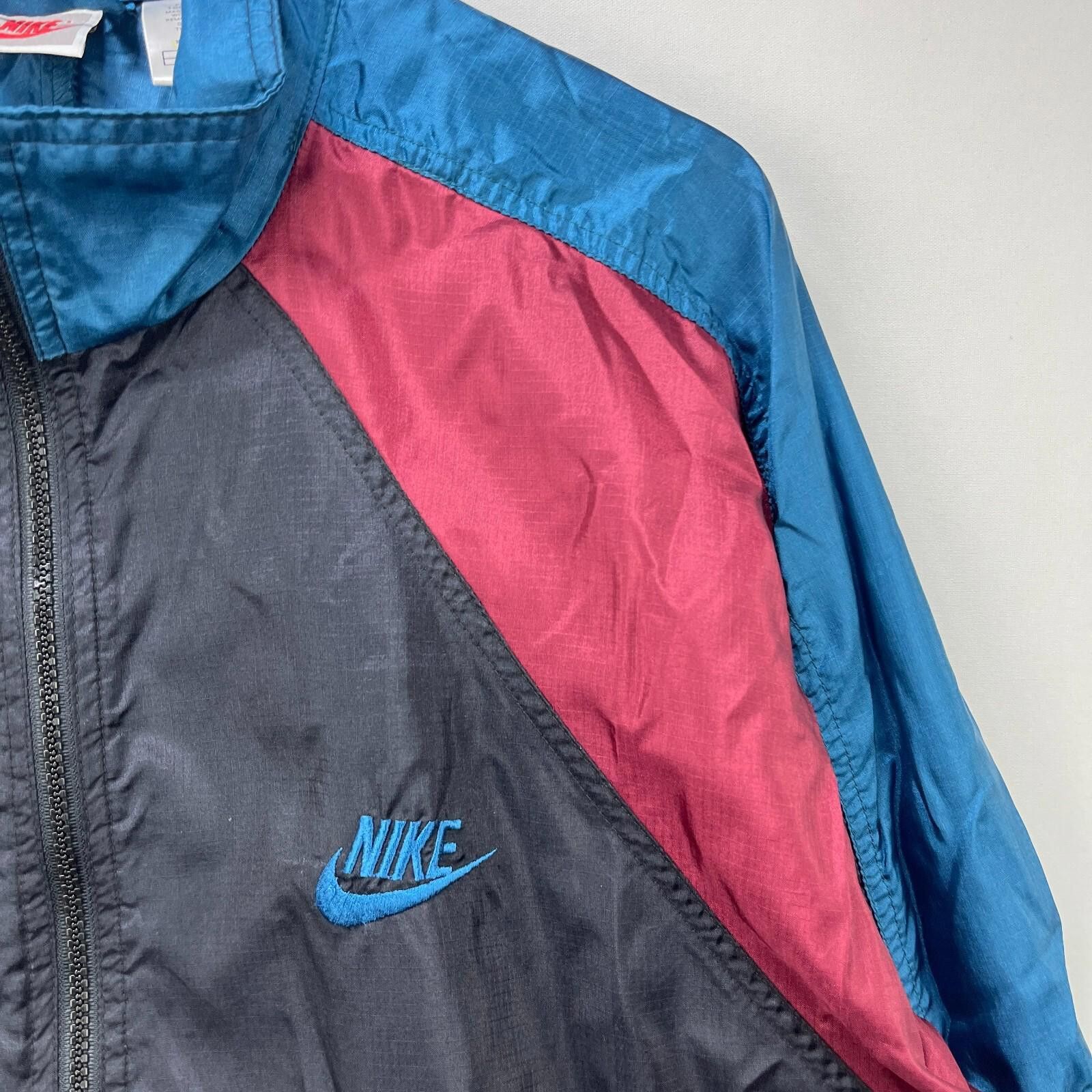 Nike Vintage 90s Nike Windbreaker Jacket Large Size US L / EU 52-54 / 3 - 3 Thumbnail