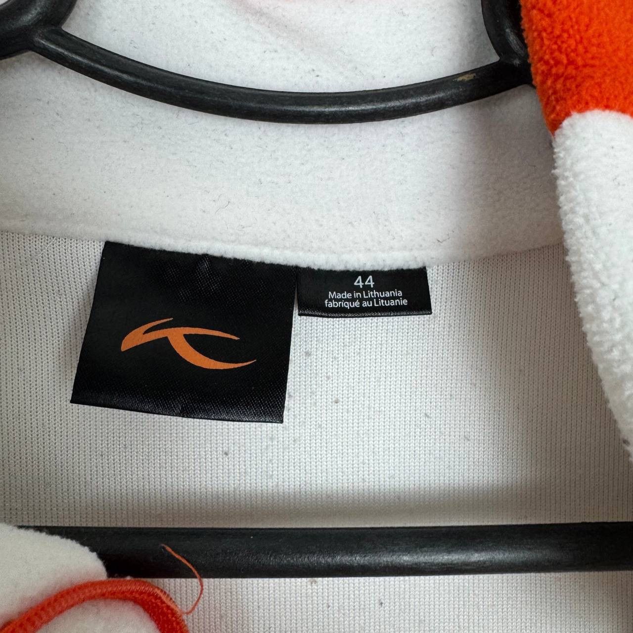 KJUS KJUS Half Zip Fleece Pullover White Red Colorblock Size 44 Size US S / EU 44-46 / 1 - 6 Thumbnail