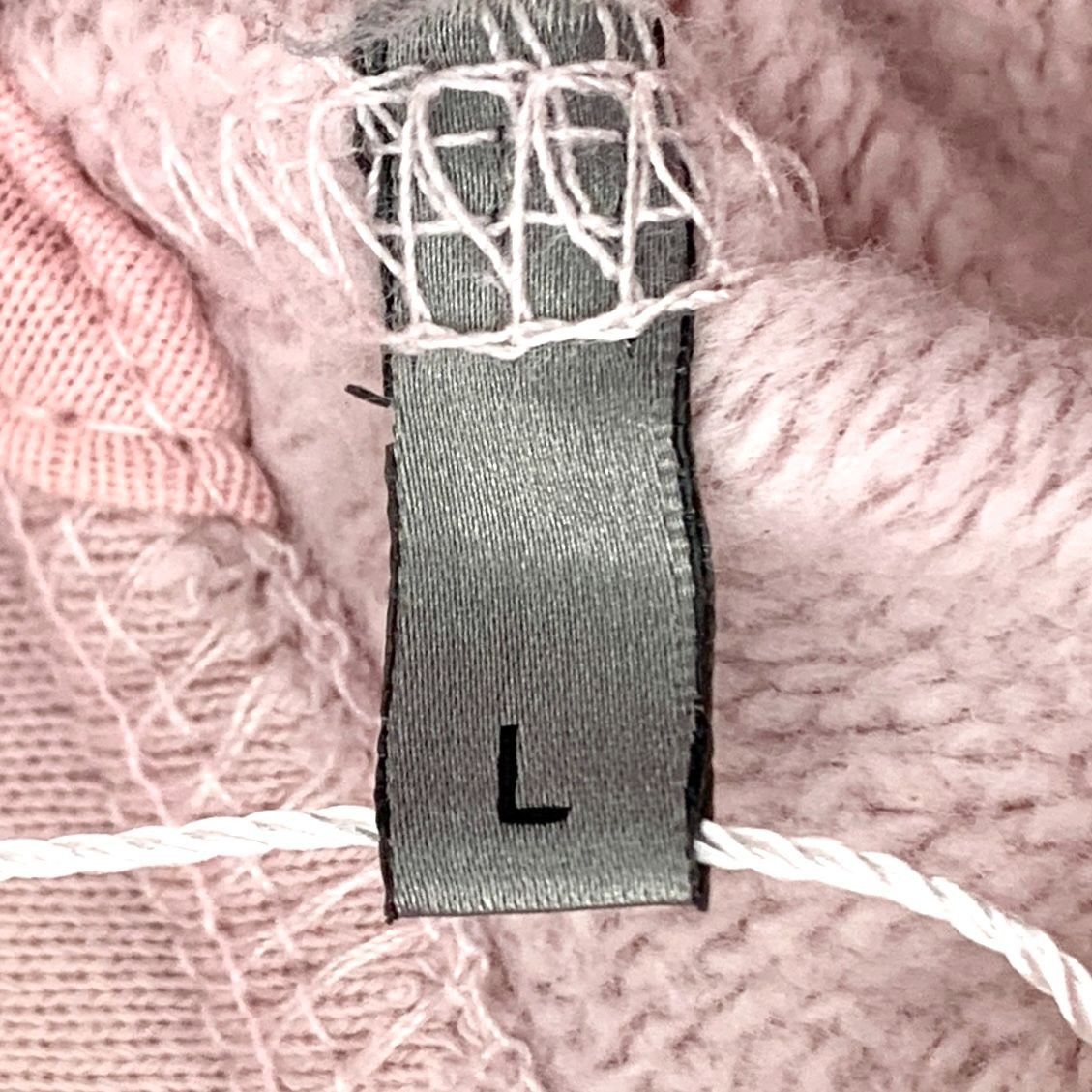Dior Dior Pink Logo Embroidered Cotton Hooded Sweatshirt (Size L) Size L / US 10 / IT 46 - 5 Thumbnail