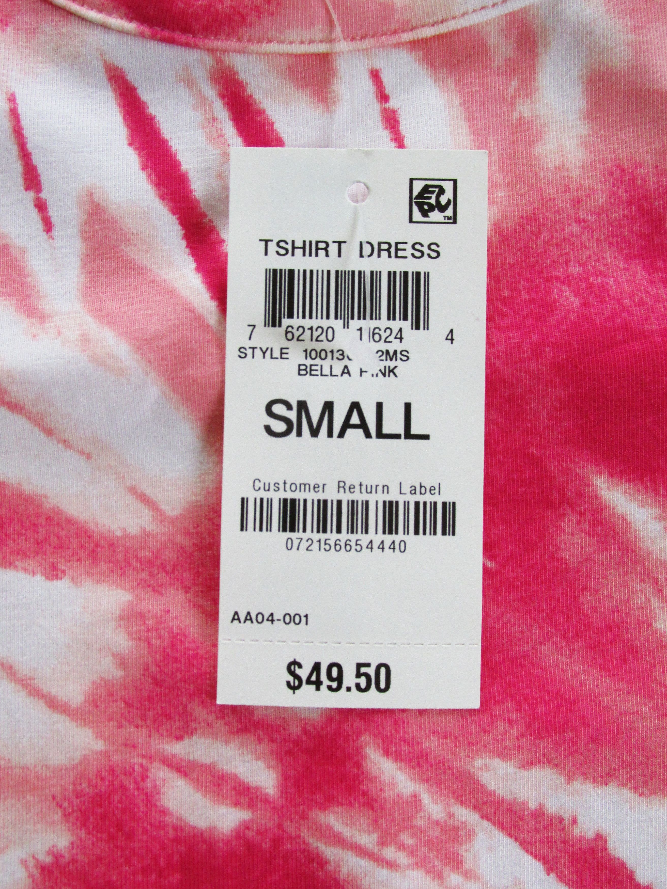 Style & Co Style & Co. (NWT) Tie Dye T-Shirt Knit Dress Size Small Size S / US 4 / IT 40 - 6 Thumbnail