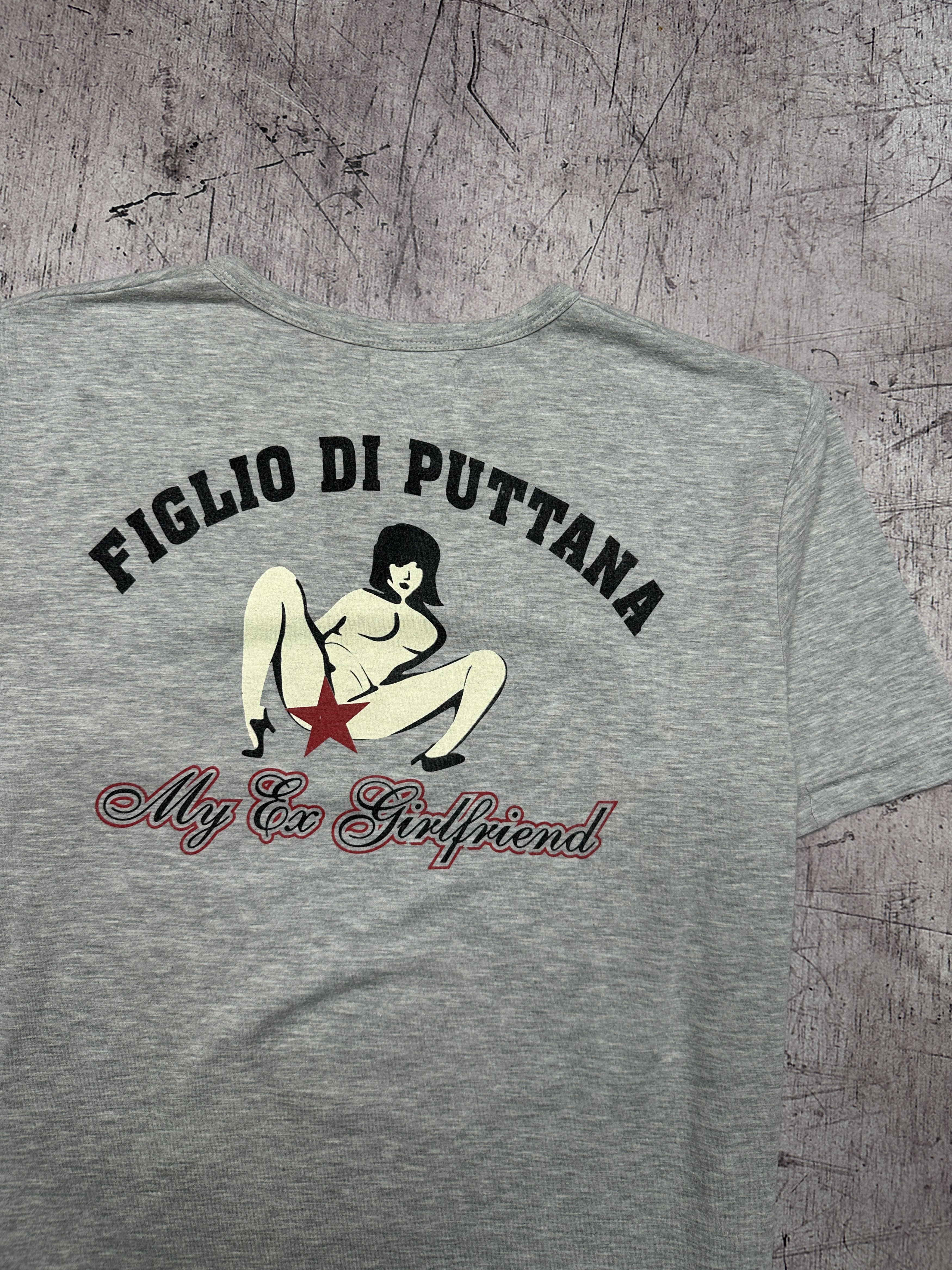 Vintage Figlio Di Putana Vintage Mens T-Shirt Size US XL / EU 56 / 4 - 2 Thumbnail