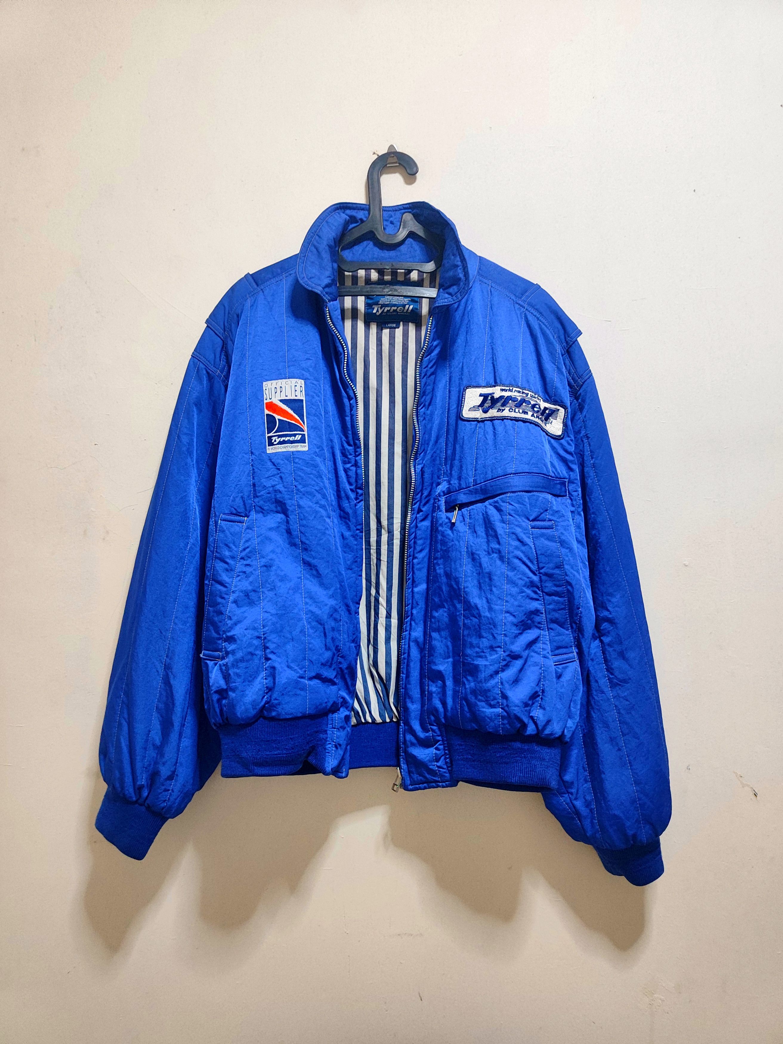 Formula 1 TYRRELL F1 Formula 1 Vintage Racing Jacket Size US L / EU 52-54 / 3 - 5 Thumbnail