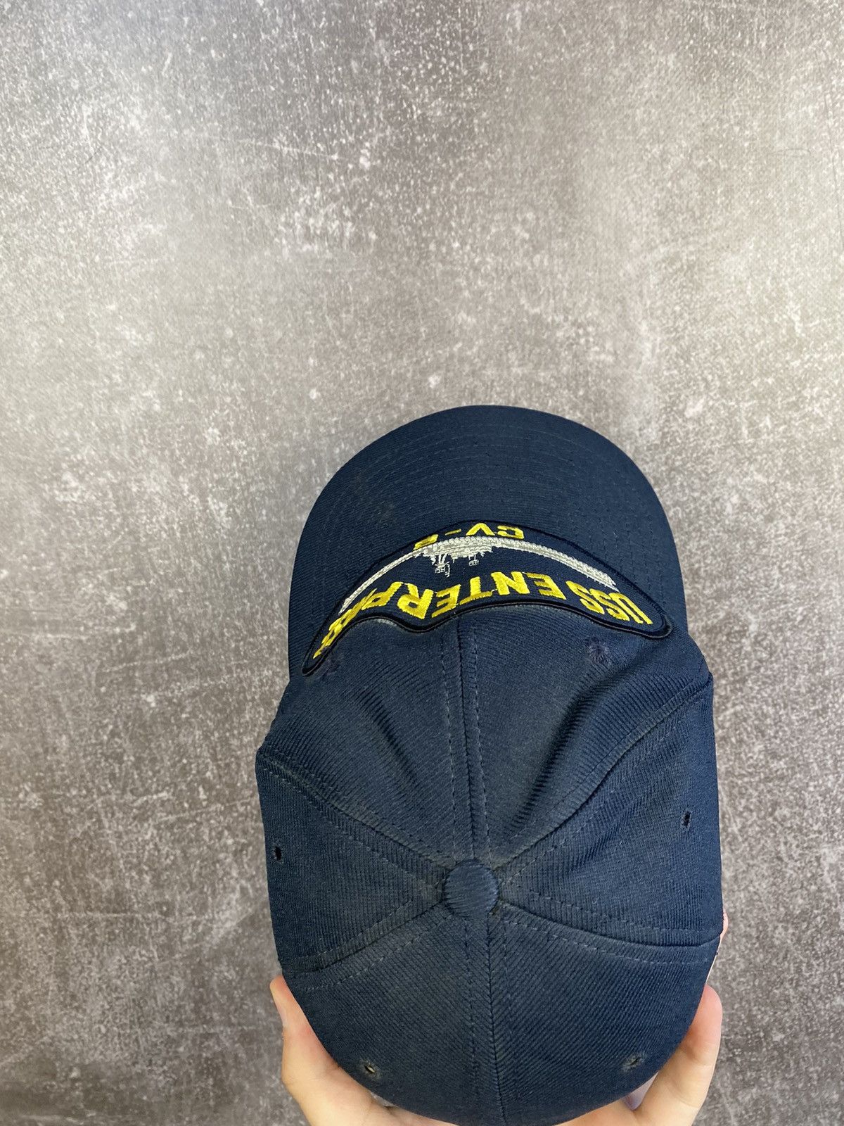 Vintage Vintage Military Hat USS ENTERPRISE CV-6 Size ONE SIZE - 6 Thumbnail