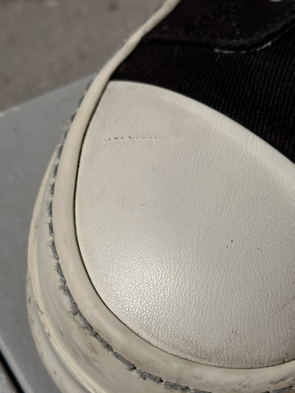 Rick Owens Drkshdw Rick Owens DRKSHDW Black Sneaks Sneakers Size US 11.5 / EU 44-45 - 9 Thumbnail