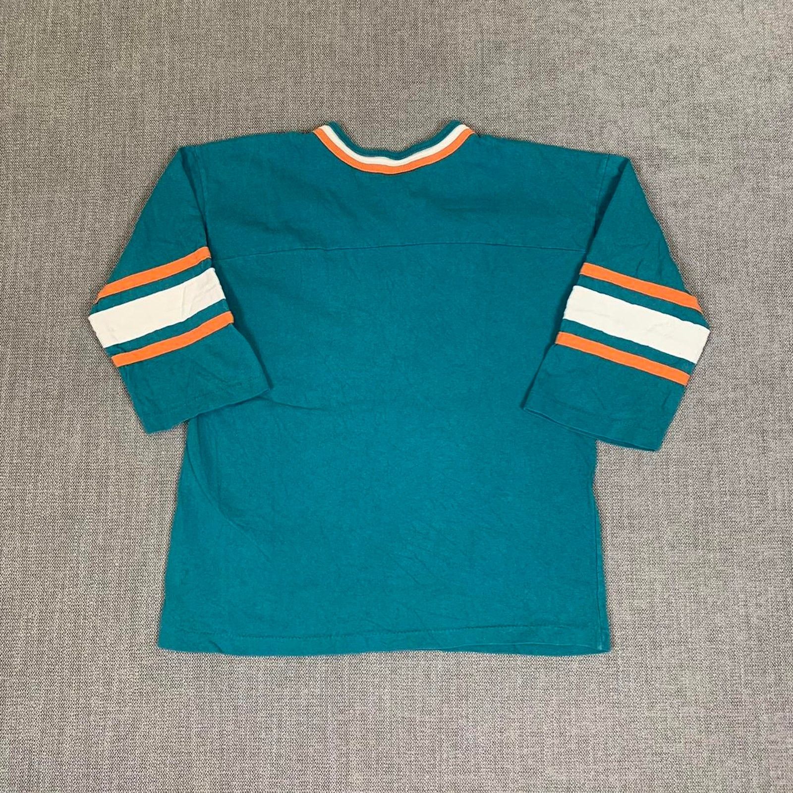 NFL Vintage 90s Miami Dolphins NFL jersey Size US XXS / EU 40 - 3 Thumbnail
