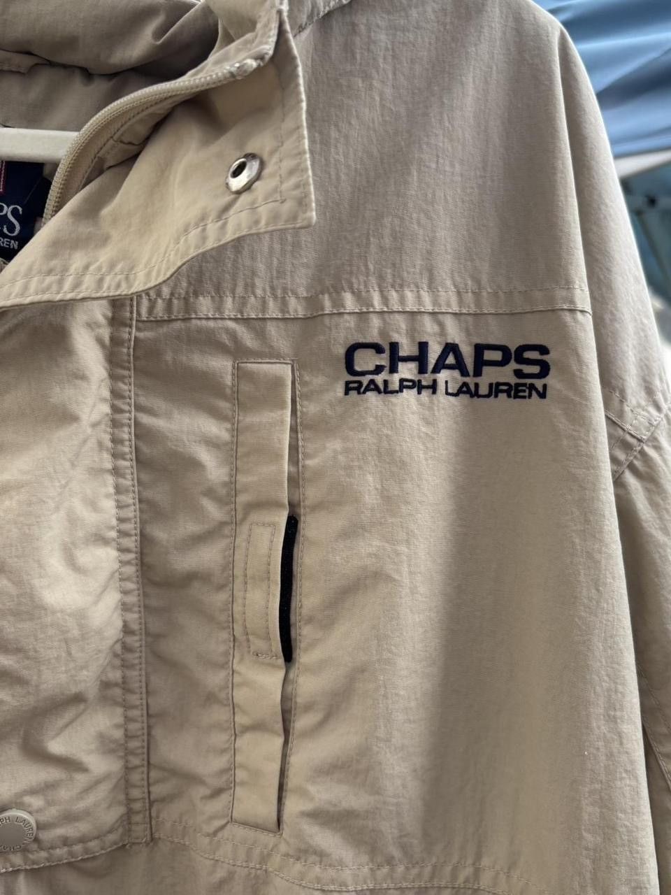 Chaps Ralph Lauren Vintage 90’s Ralph Lauren Chaps tan windbreaker jacket Size US XL / EU 56 / 4 - 3 Thumbnail
