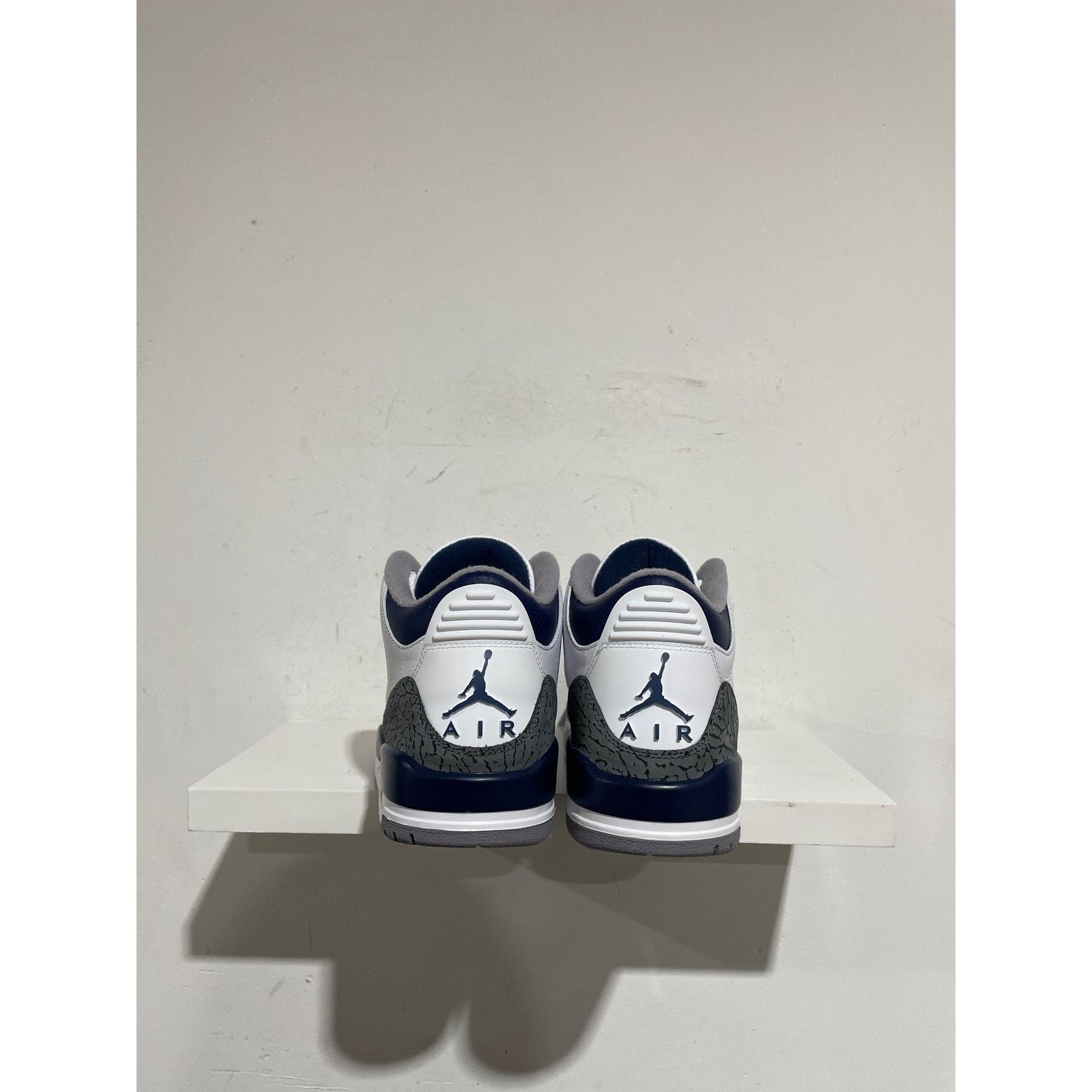 Nike JORDAN 3 RETRO MIDNIGHT NAVY SIZE 8.5 NEW Size US 8.5 / EU 41-42 - 4 Thumbnail