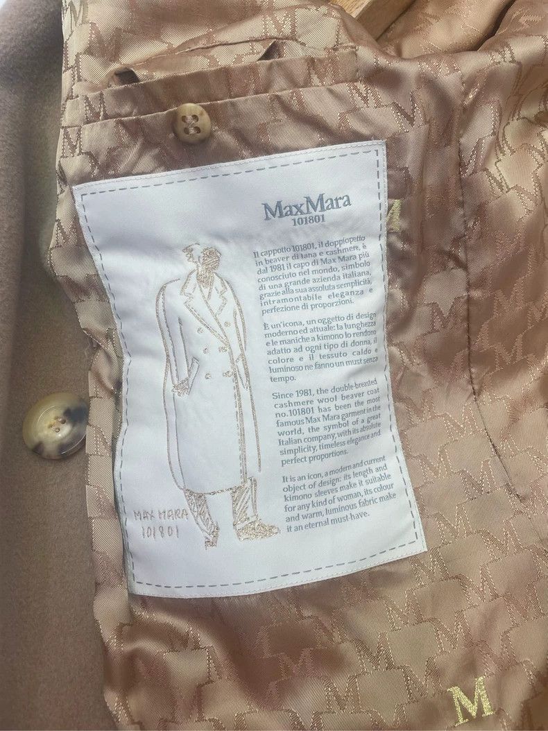 Max Mara Max Mara Classic 101801 coat Size S / US 4 / IT 40 - 6 Thumbnail