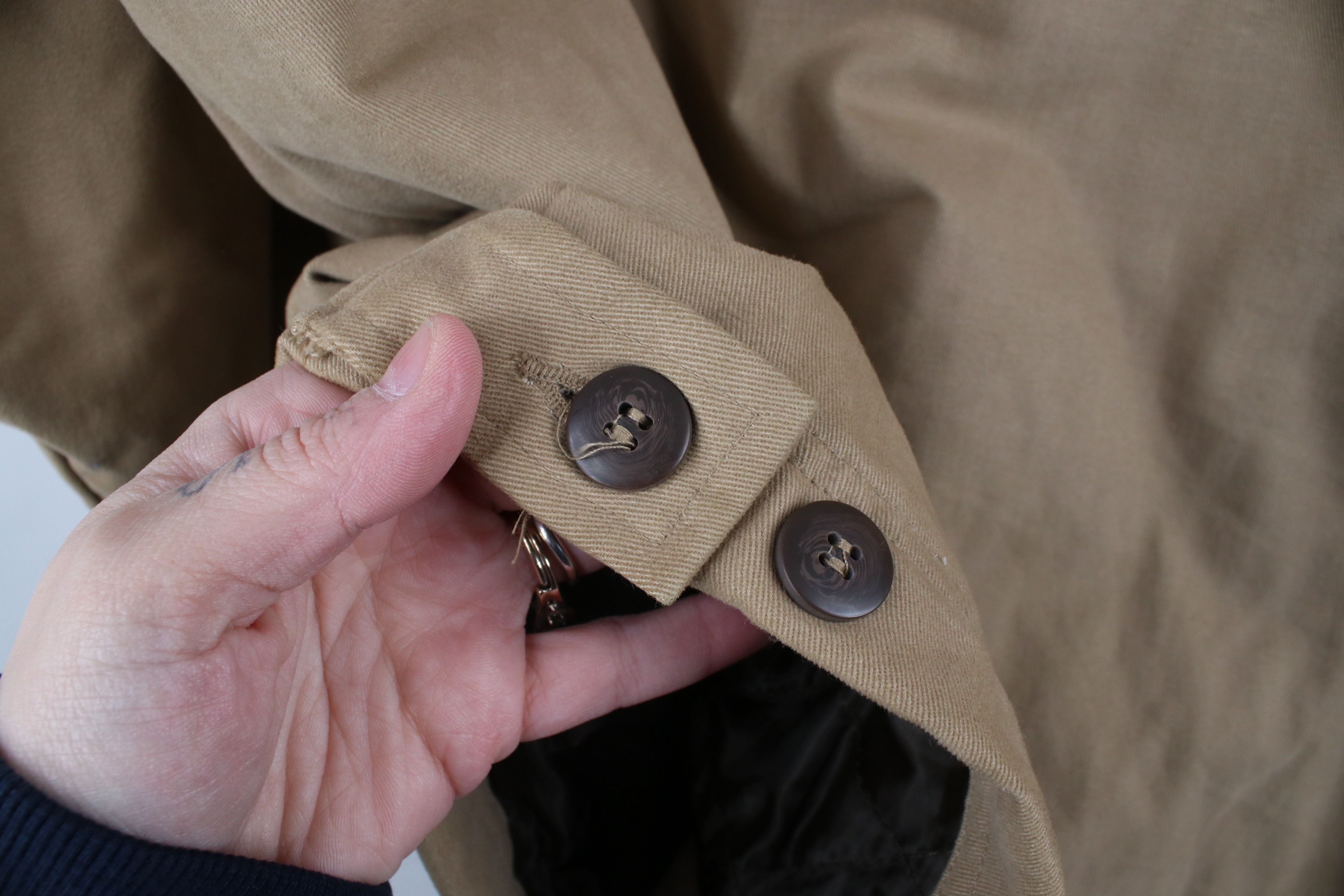 Vintage Vintage 90s Streetwear Leather Quilted Chore Barn Jacket Size US L / EU 52-54 / 3 - 12 Thumbnail
