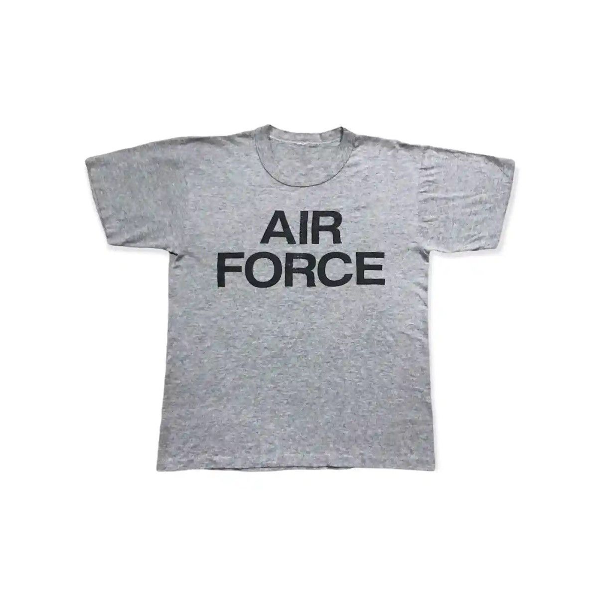 image of 1990X Clothing x Vintage Us Air Force Single Stitch Paper Thin Tshirt in Grey, Men's (Size Medium)