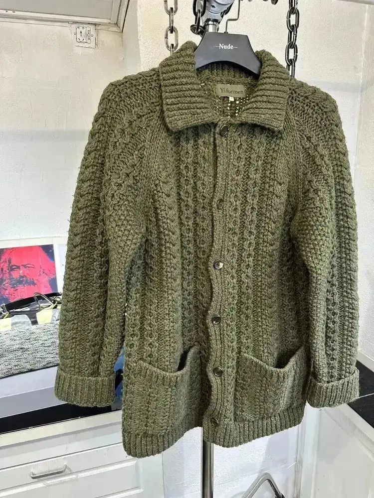 Yohji Yamamoto Yohji Yamamoto Y’s for men knitwear jacket-2505 Size US L / EU 52-54 / 3 - 2 Thumbnail