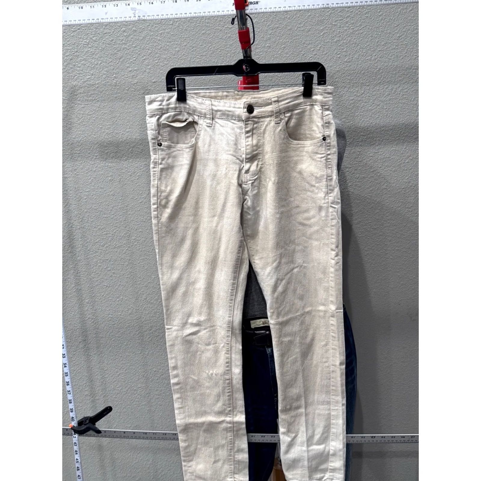 Nique Wodeziyou Isernia Unique Jeans Pants 33 x 32 Mens Regular 33 Multicolor Paperbag 90s Size US 33 - 2 Thumbnail