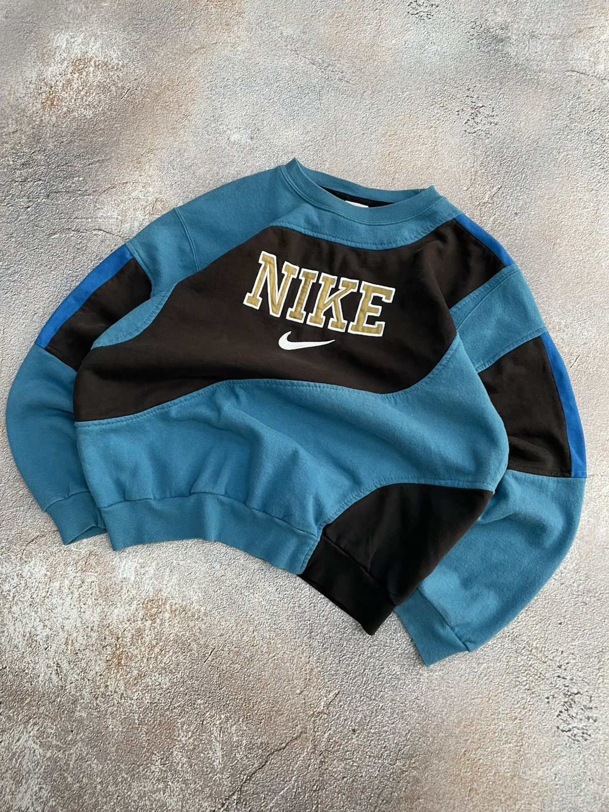 Nike Vintage Nike Spellout Crew Neck Sweatshirt Size US S / EU 44-46 / 1 - 2 Thumbnail