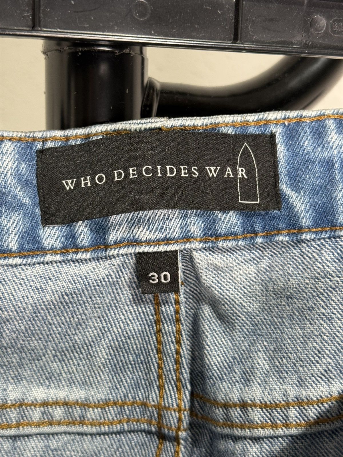 Who Decides War Who Decides War ROYGBIV Scripture Jeans Size US 30 / EU 46 - 12 Thumbnail