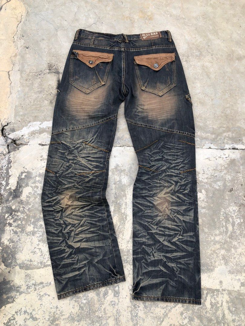 If Six Was Nine Japanese fading denim flare Size US 33 - 5 Thumbnail