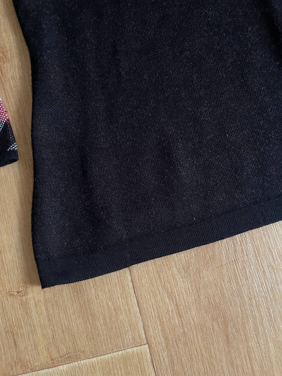 Burberry × Vintage Vintage Burberry Brit Cotton Nova Check Sweater Sz L Size L / US 10 / IT 46 - 19 Thumbnail