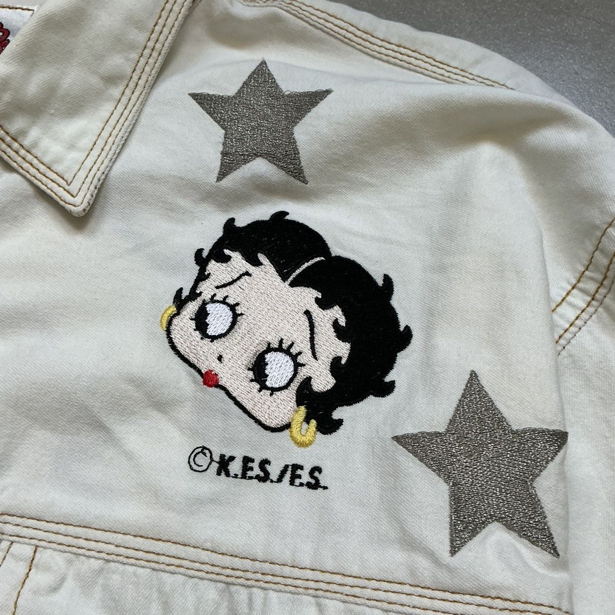 Other 90s Betty Boop Embroidery Shirt Size US M / EU 48-50 / 2 - 10 Thumbnail