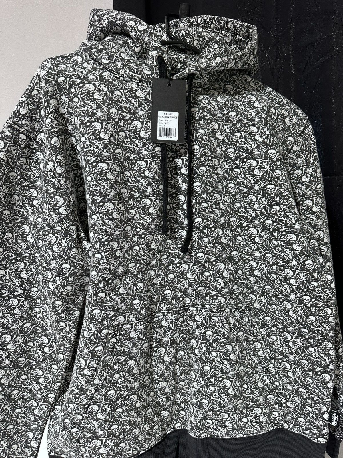 Stussy Stussy Vintage Bones Hoodie Size US M / EU 48-50 / 2 - 3 Thumbnail