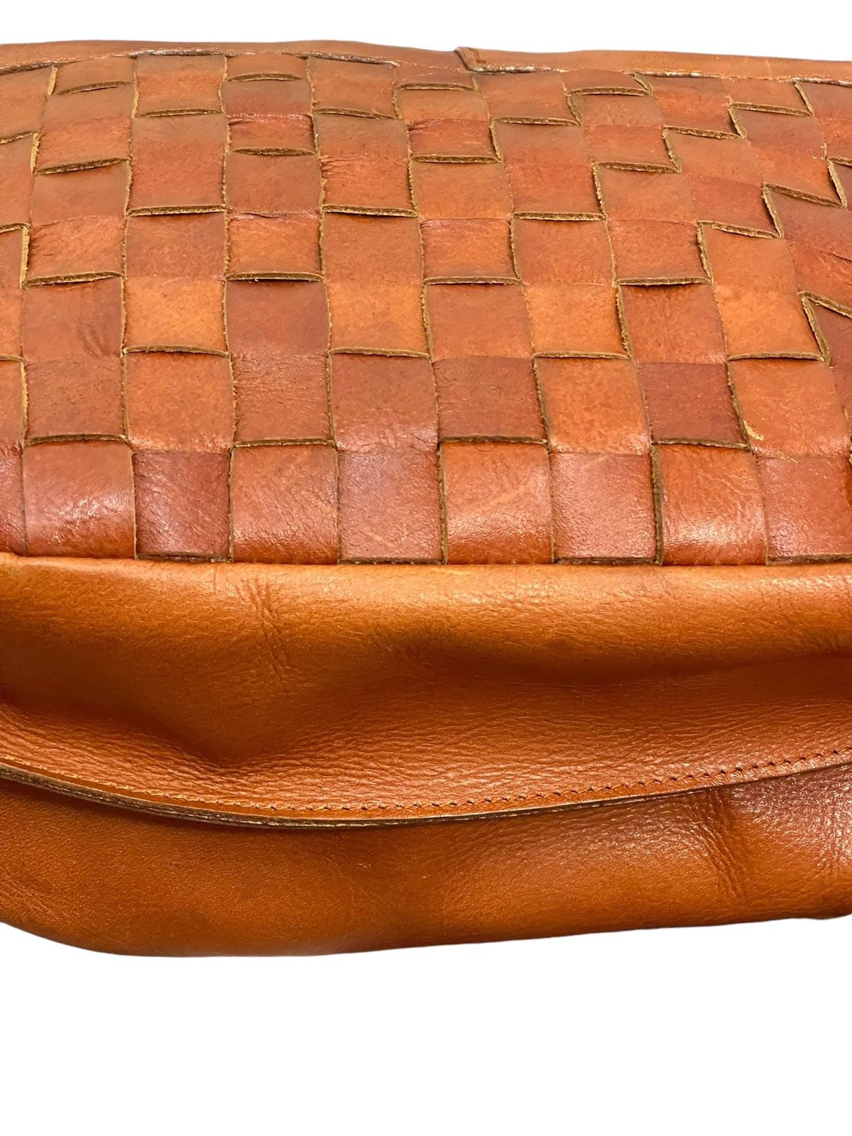 Genuine Leather Full Leather Work Zac Sac Cross Body Bag 5🟩 Size ONE SIZE - 8 Thumbnail