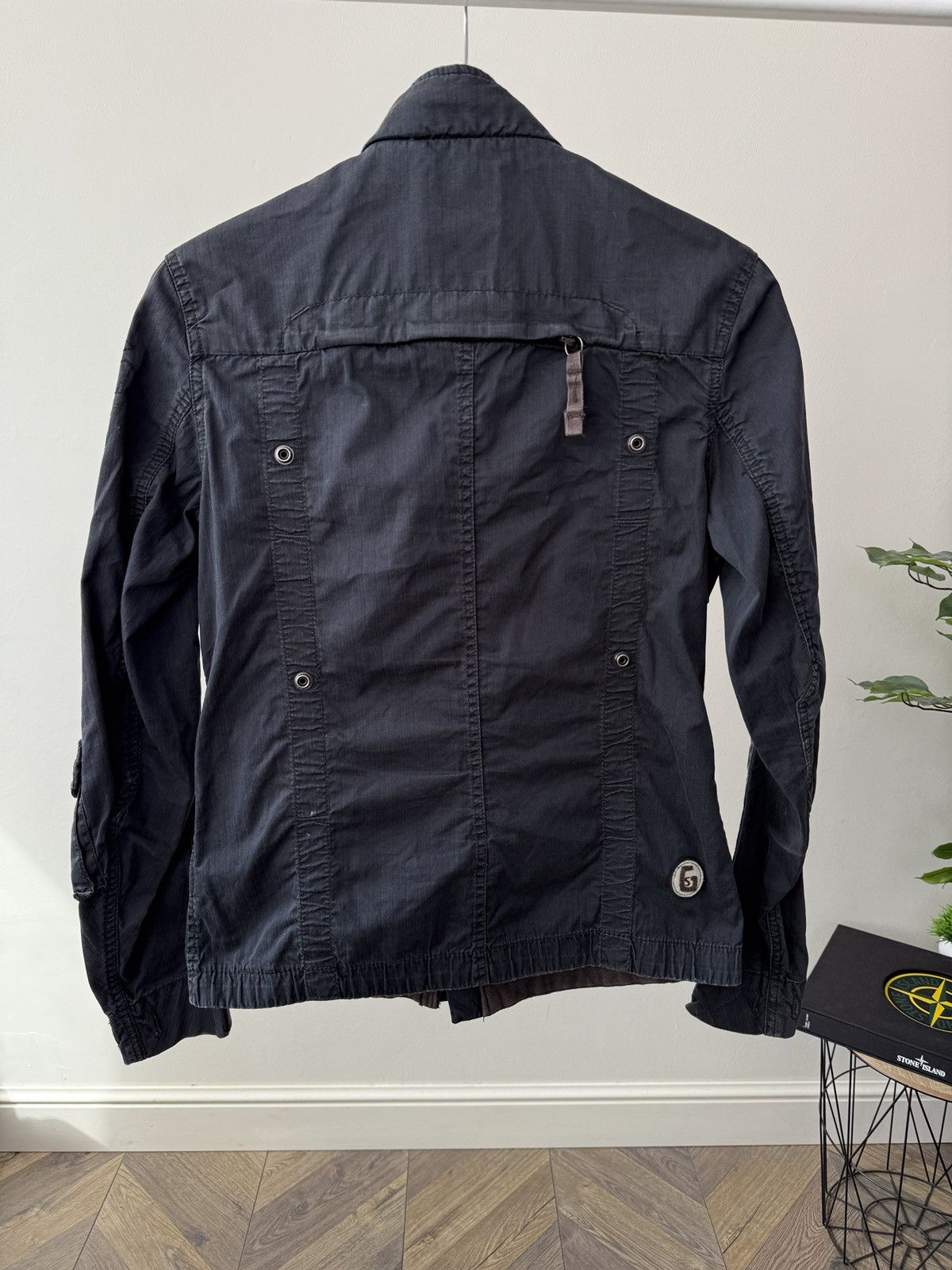 G-Star Vintage G-Star Raw Women’s Navy Faded Military Field Jacket Size M / US 6-8 / IT 42-44 - 16 Thumbnail