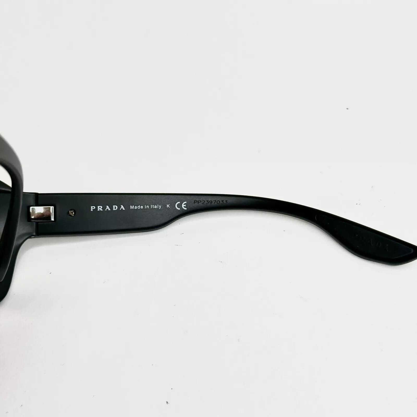 Prada PRADA 09V Linea Rossa Sport Nylon Sunglasses Black PS09VS Size ONE SIZE - 4 Thumbnail