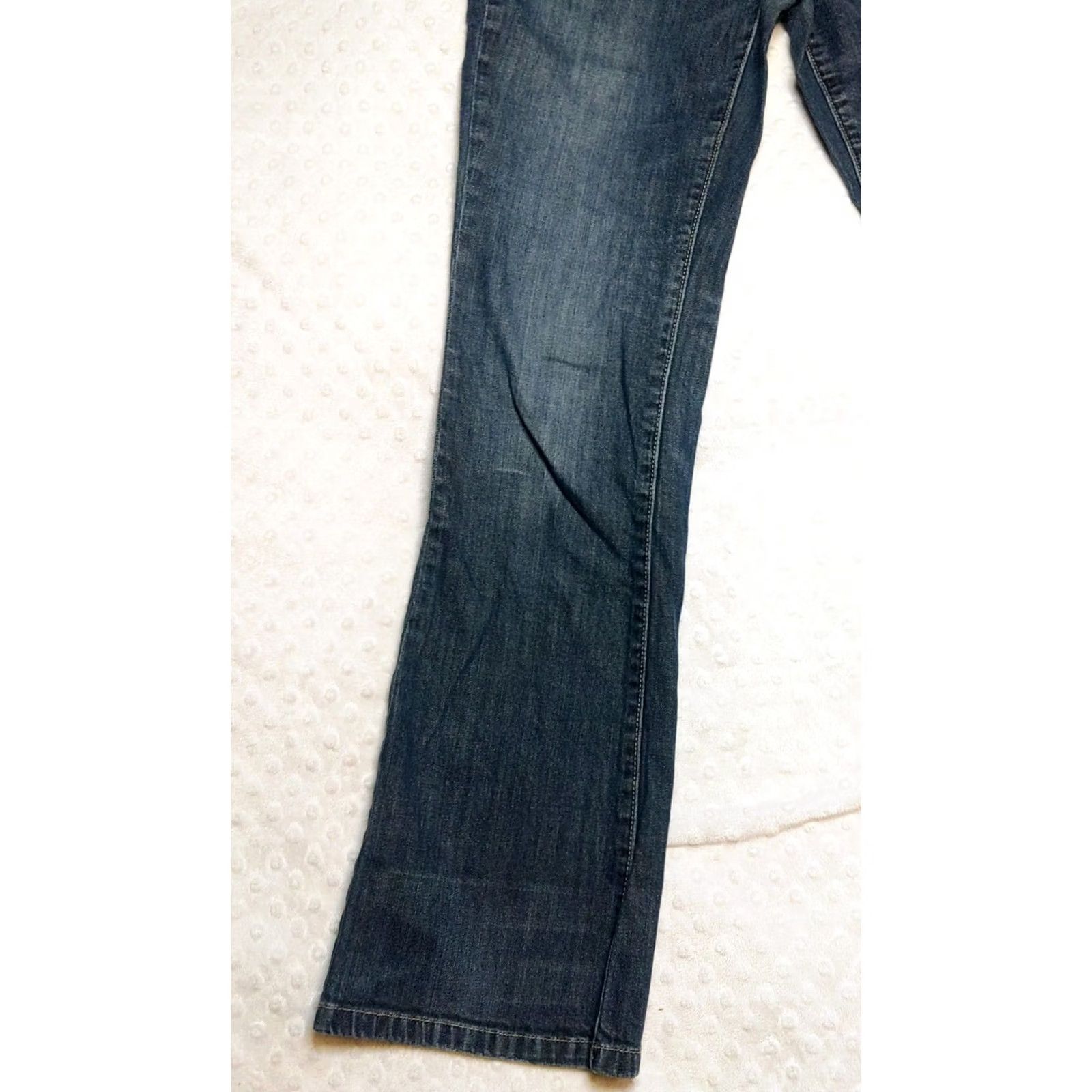 Converse Converse Jeans Women Regular Type Jeans 8 32x31 Denim Bootcut 5-Pocket Zipper Button Logo Blue Denim Stars Stretch Cotton Spandex Size 30" / US 8 / IT 44 - 3 Thumbnail