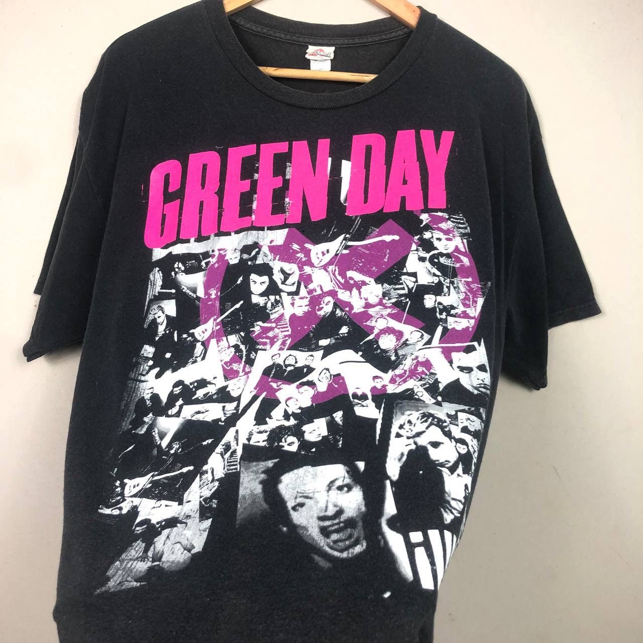 Band Tees Crazy Y2K Green Day Rock Band Printed Tee Shirt Size US L / EU 52-54 / 3 - 3 Thumbnail