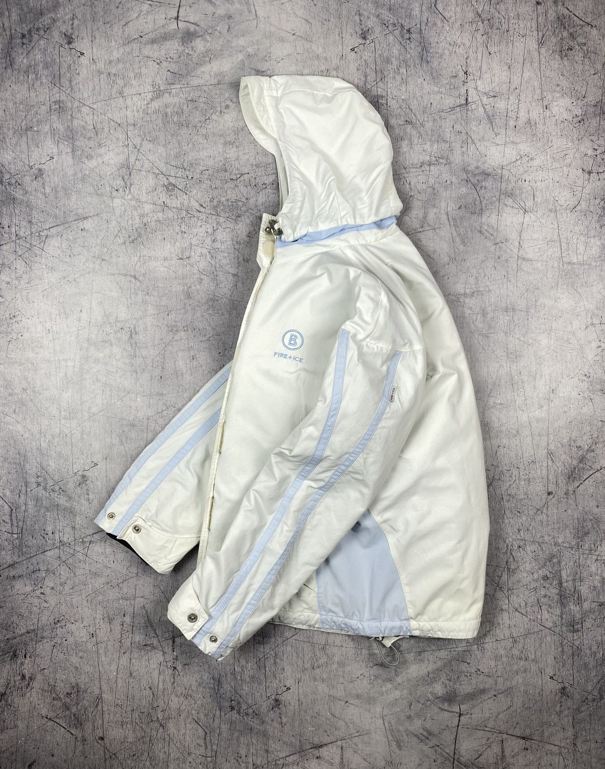 Bogner Women’s Bogner Fire + Ice White Ski Jacket Hooded Winter Size M / US 6-8 / IT 42-44 - 2 Thumbnail