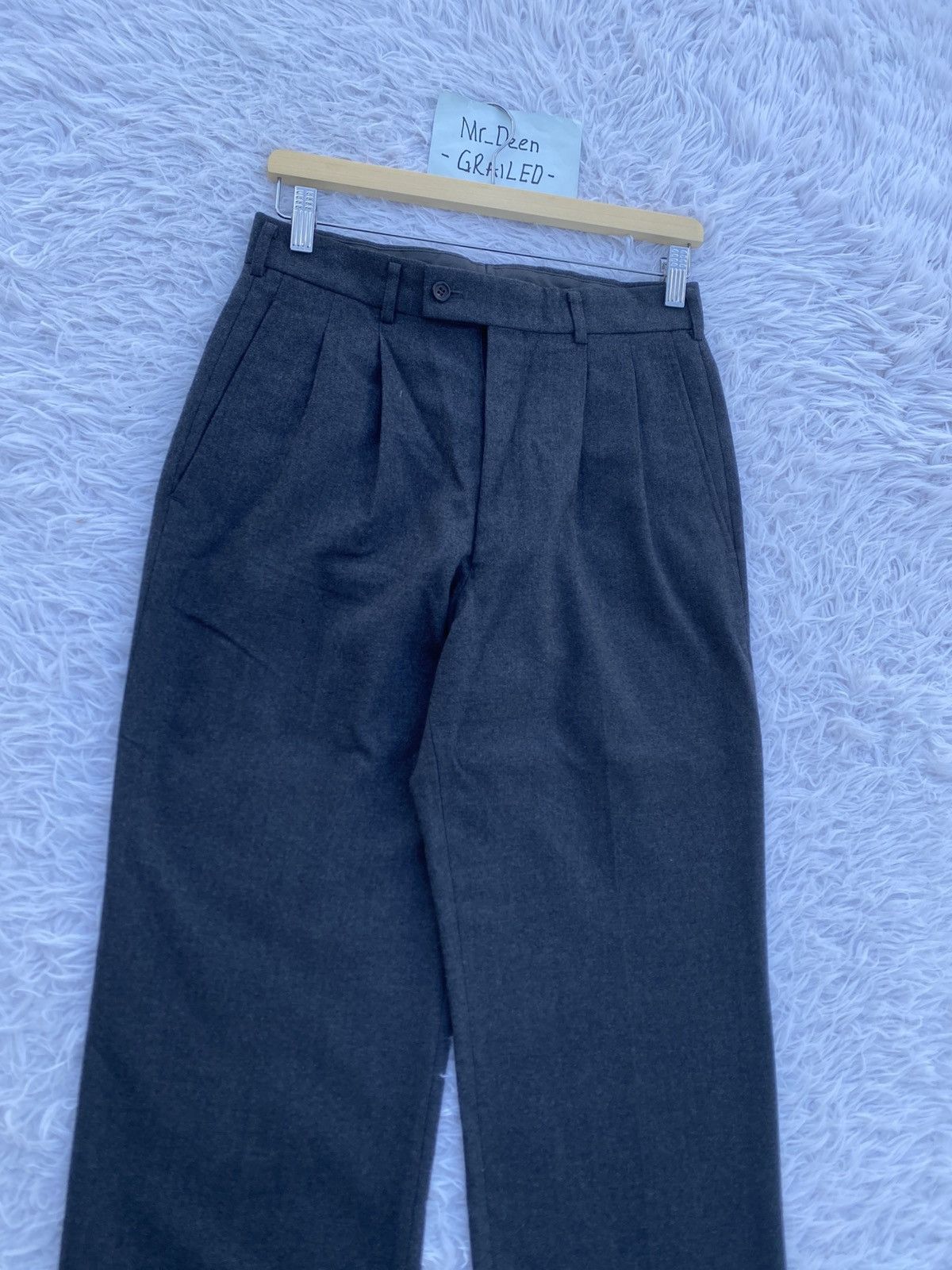 Comme des Garcons Rare Vintage Comme Des Garcons Homme Wool Pants Size US 28 / EU 44 - 6 Thumbnail