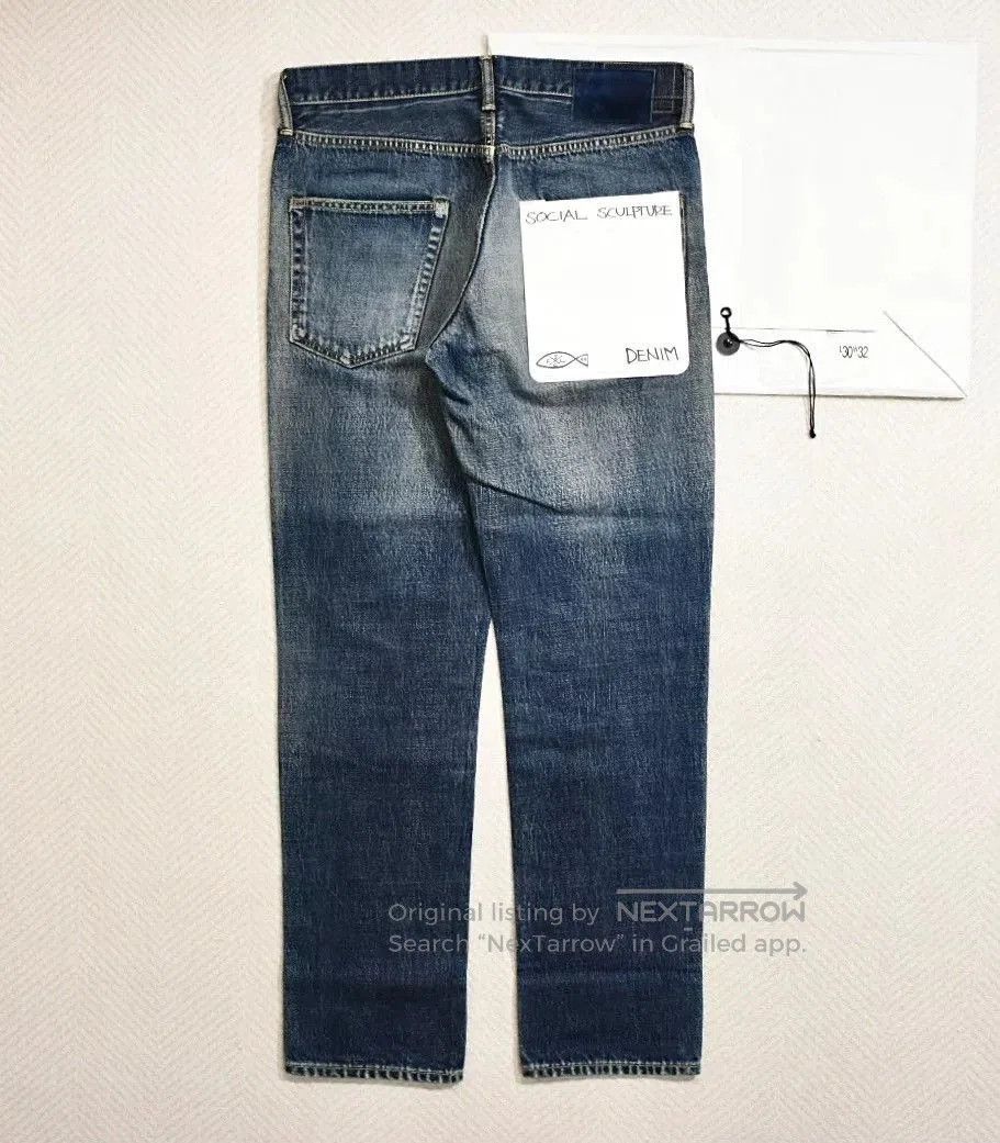 Visvim visvim 03D21 Social Sculpture Damaged-21 Jeans. Size US 32 / EU 48 - 2 Thumbnail