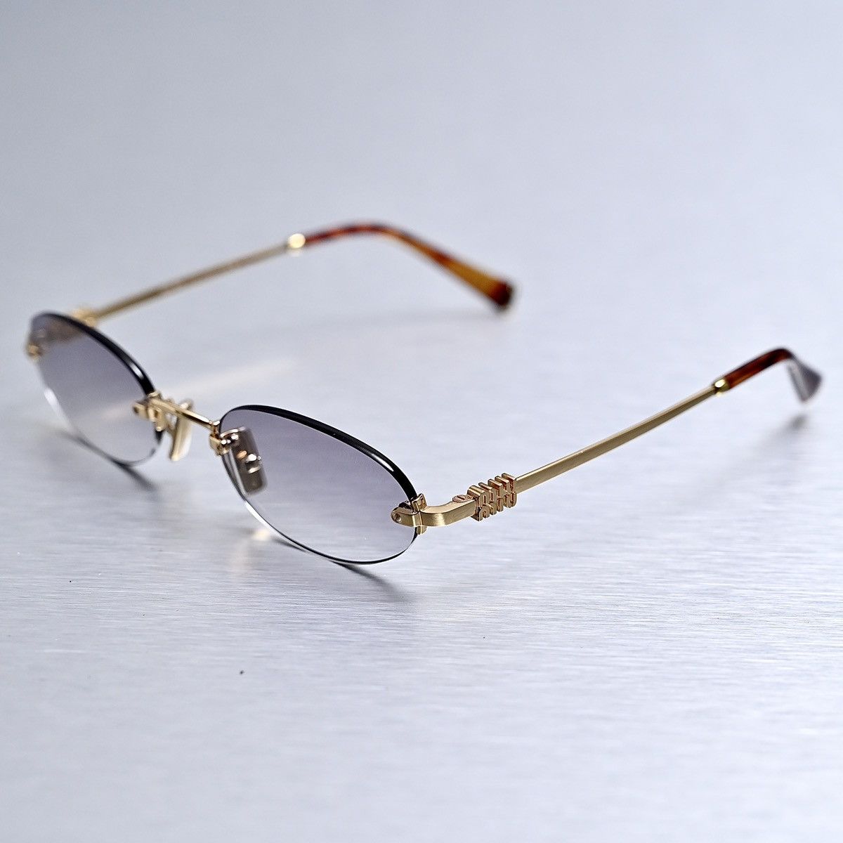 Miu Miu MIU MIU 0MU A54S 5AK04O SUNGLASSES Size ONE SIZE - 2 Thumbnail