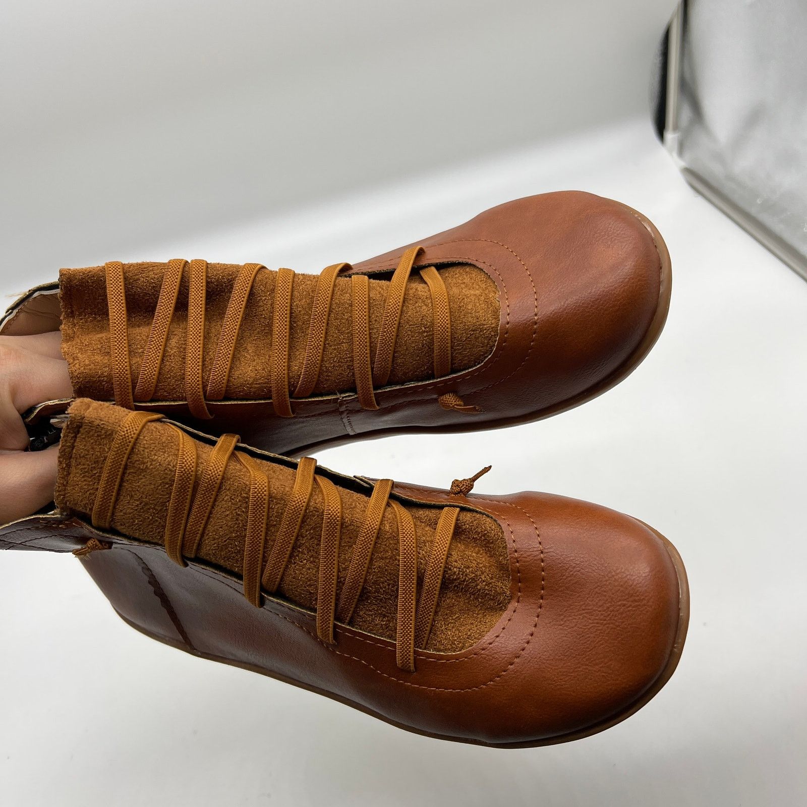 Other Ankle Boots Round Toe Casual Comfortable Lightweight Sid Size US 9 / IT 39 - 7 Thumbnail