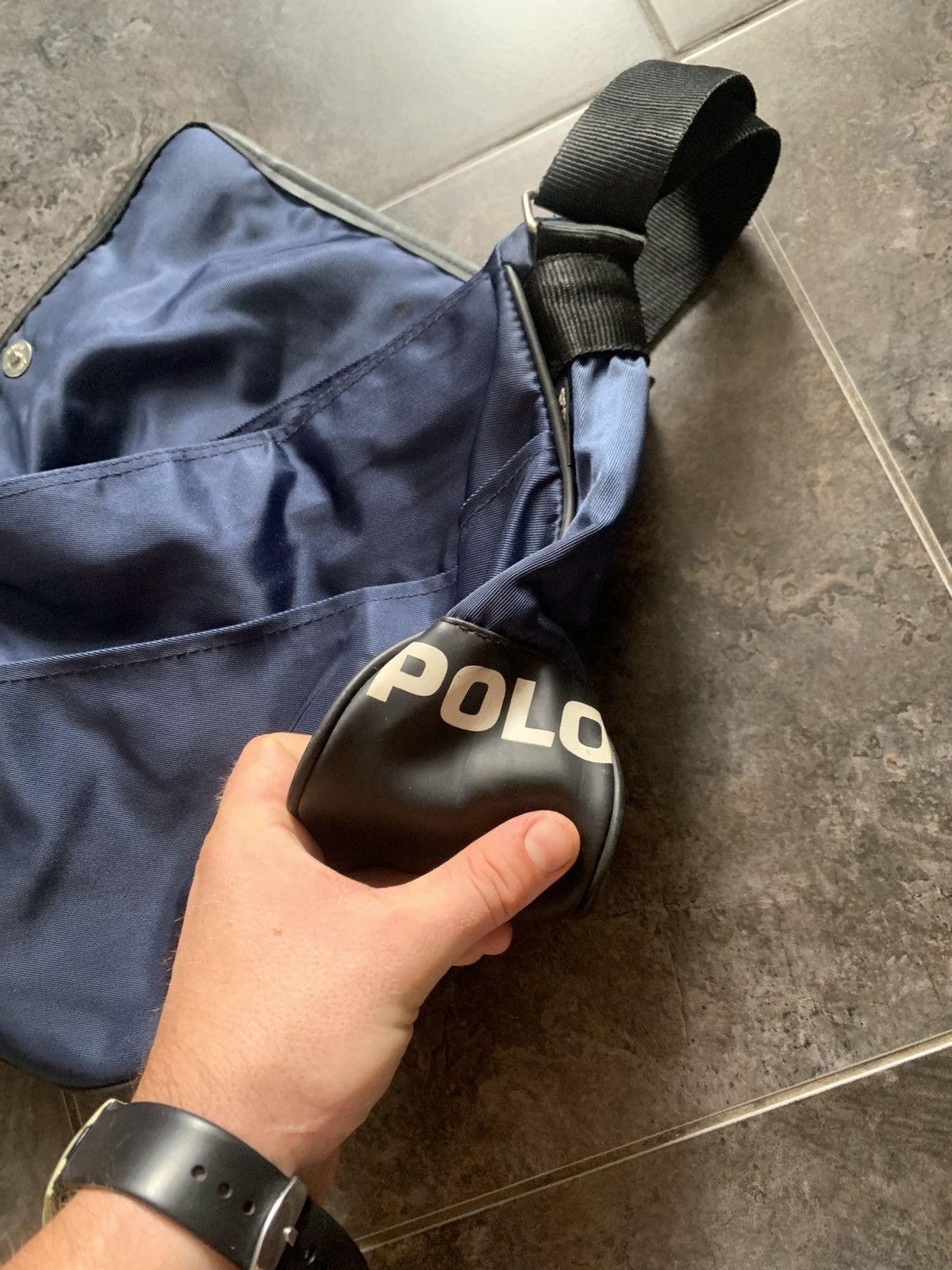 Ralph Lauren Sport 🔥🇺🇸 VINTAGE POLO SPORT BAG MASSENGER Y2K 🇺🇸🔥 Size ONE SIZE - 7 Thumbnail